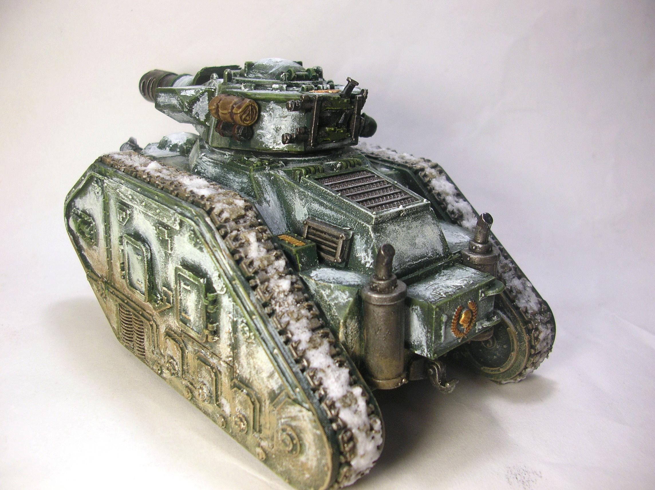 Imperial Guard, Leman Russ, Russians, Valhallans, Warhammer 40,000, Winter