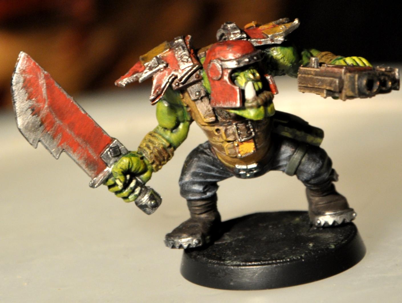 Boy, Dakka Dakka, Greenstuff, Orcs, Orks, Waaagh