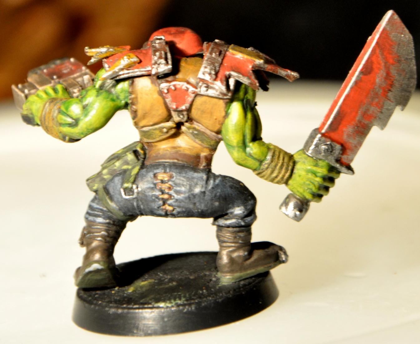 Boy, Dakka Dakka, Greenstuff, Orcs, Orks, Waaagh