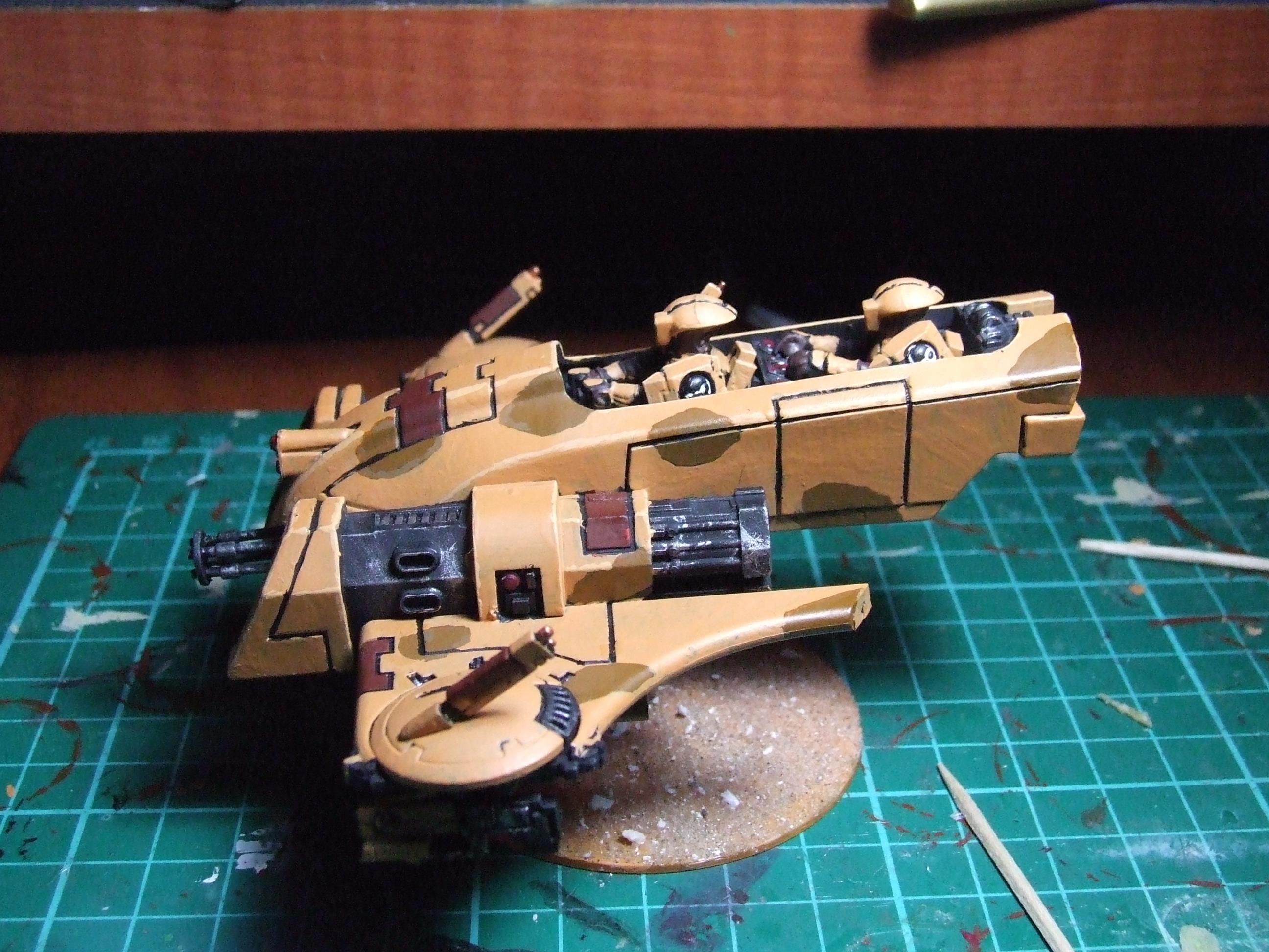 Piranha, Skimmer, Tau