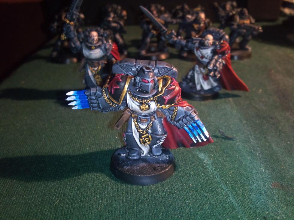 Black Templars, Lighling Claws, Object Source Lighting, Space Marines