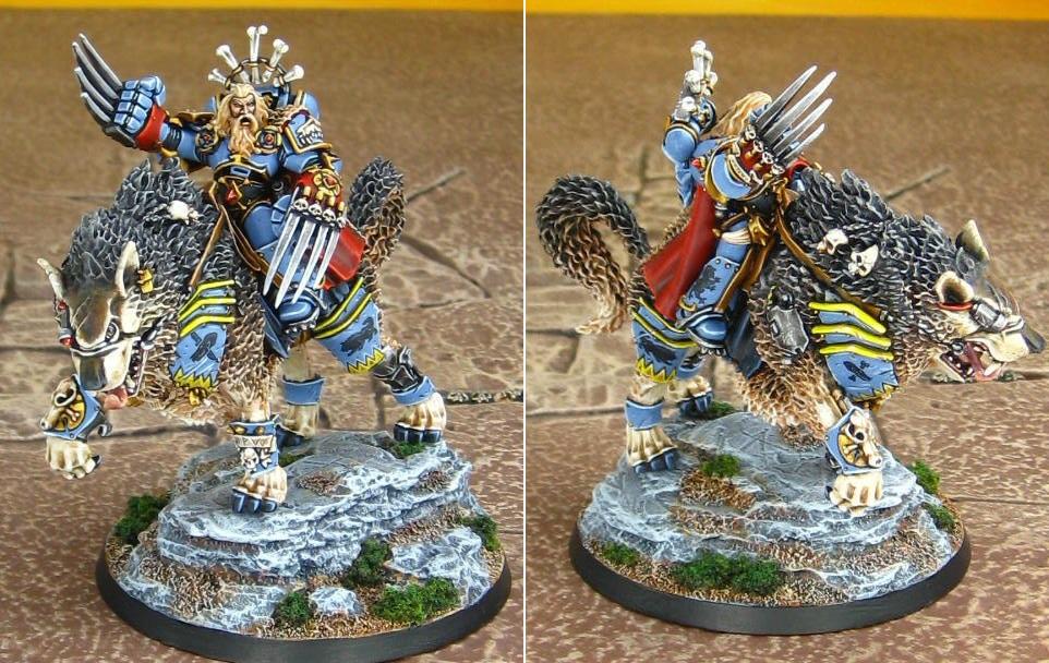 Canis Wolfborn, Space Marines, Space Wolves, Thunderwolves Cavalry, Warhammer 40,000