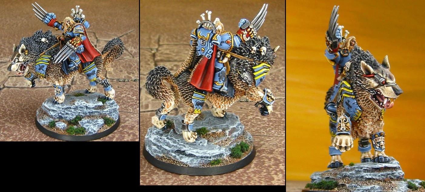 Canis Wolfborn, Space Marines, Space Wolves, Thunderwolves Cavalry, Warhammer 40,000