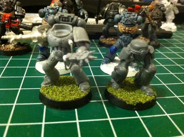 Ultramarines 4th Co; Sgt.s Learchus &amp; Pasanius