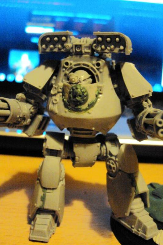 Contemptor Dreadnought, Dreadnought, Sons Of Medusa, Space Marines, Walker, Warhammer 40,000, Work In Progress