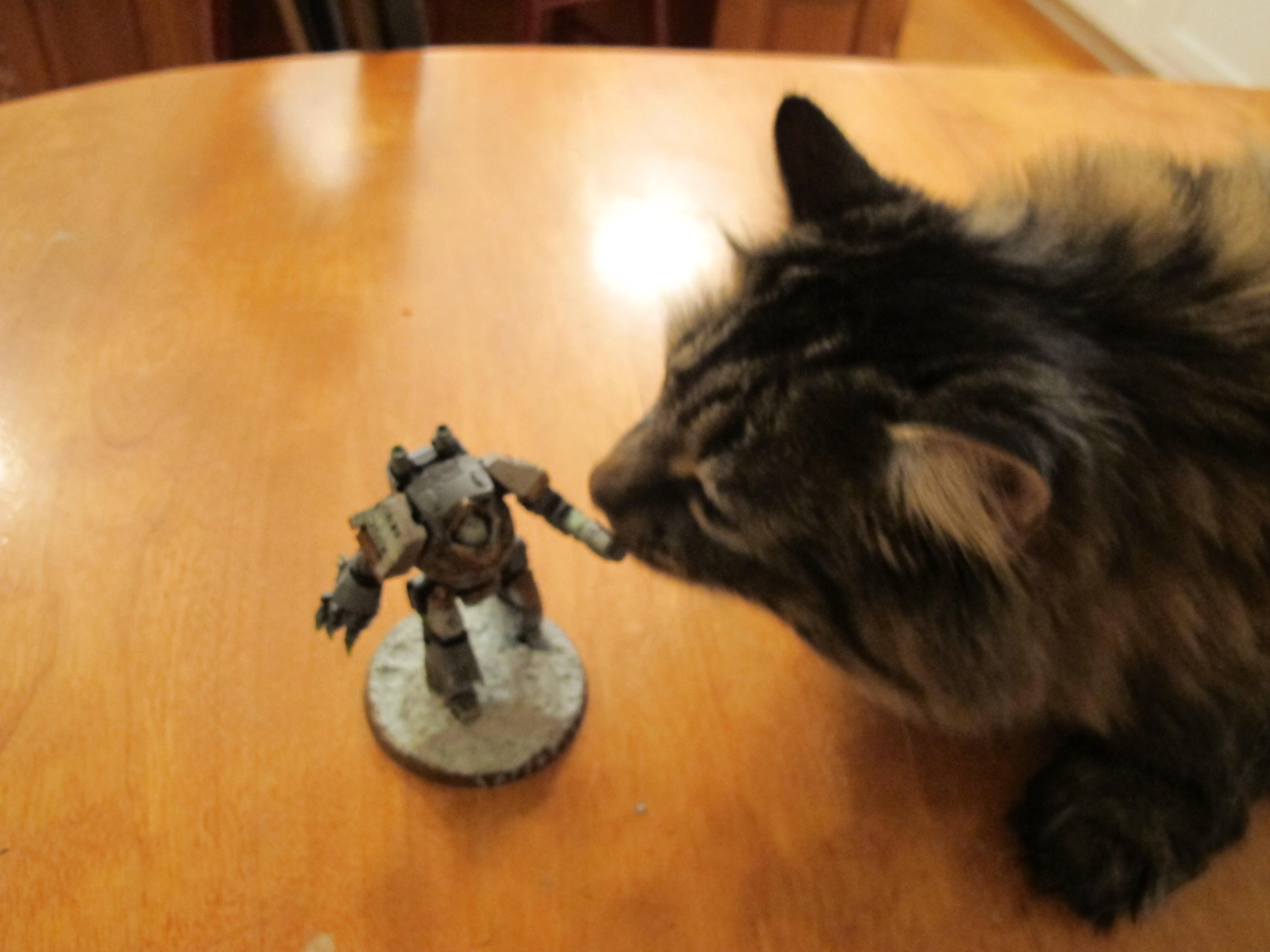 The foe approaches, but the Plasma Cannon holds it off!