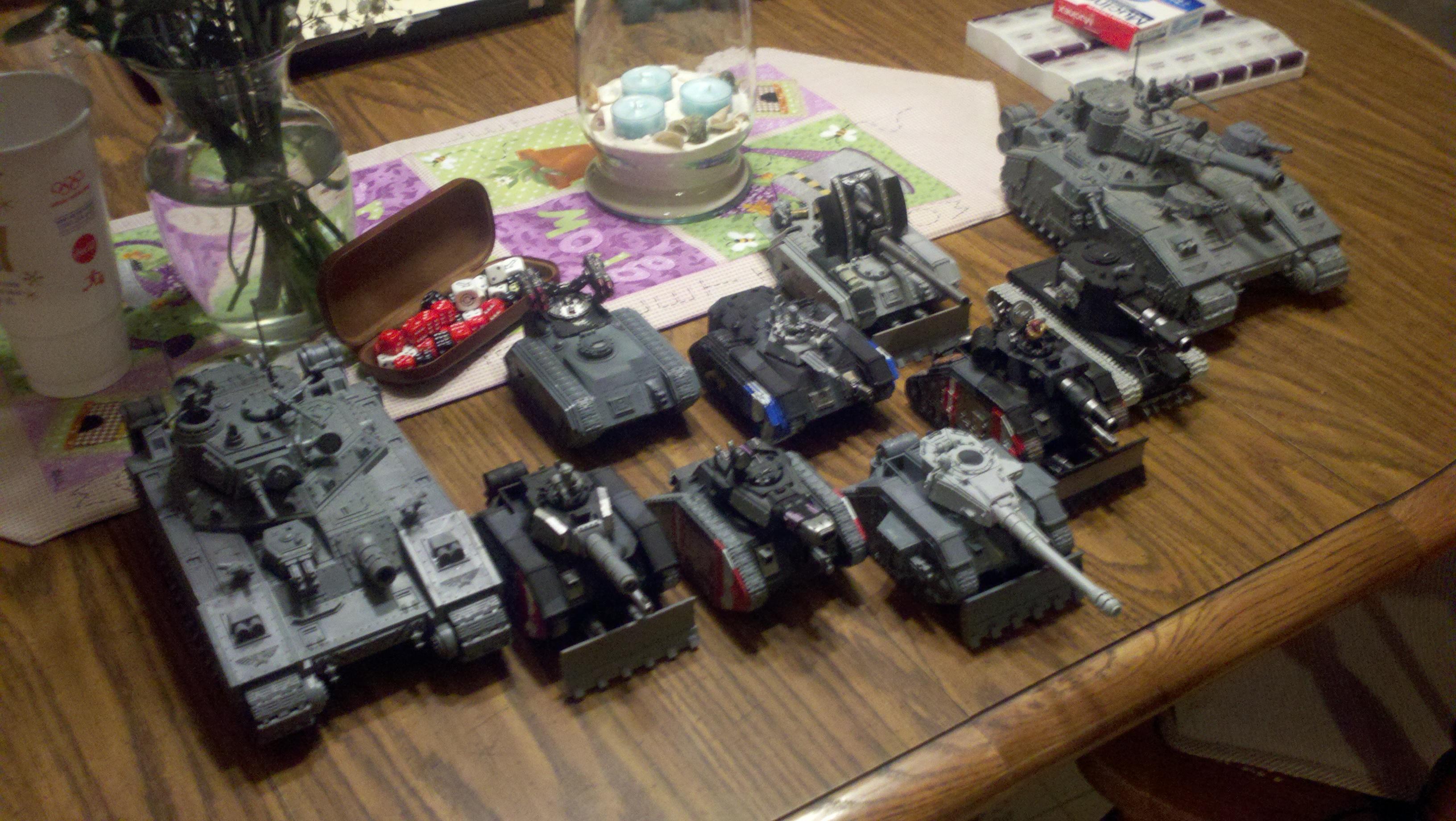 Armor, Warhammer 40,000, Work In Progress