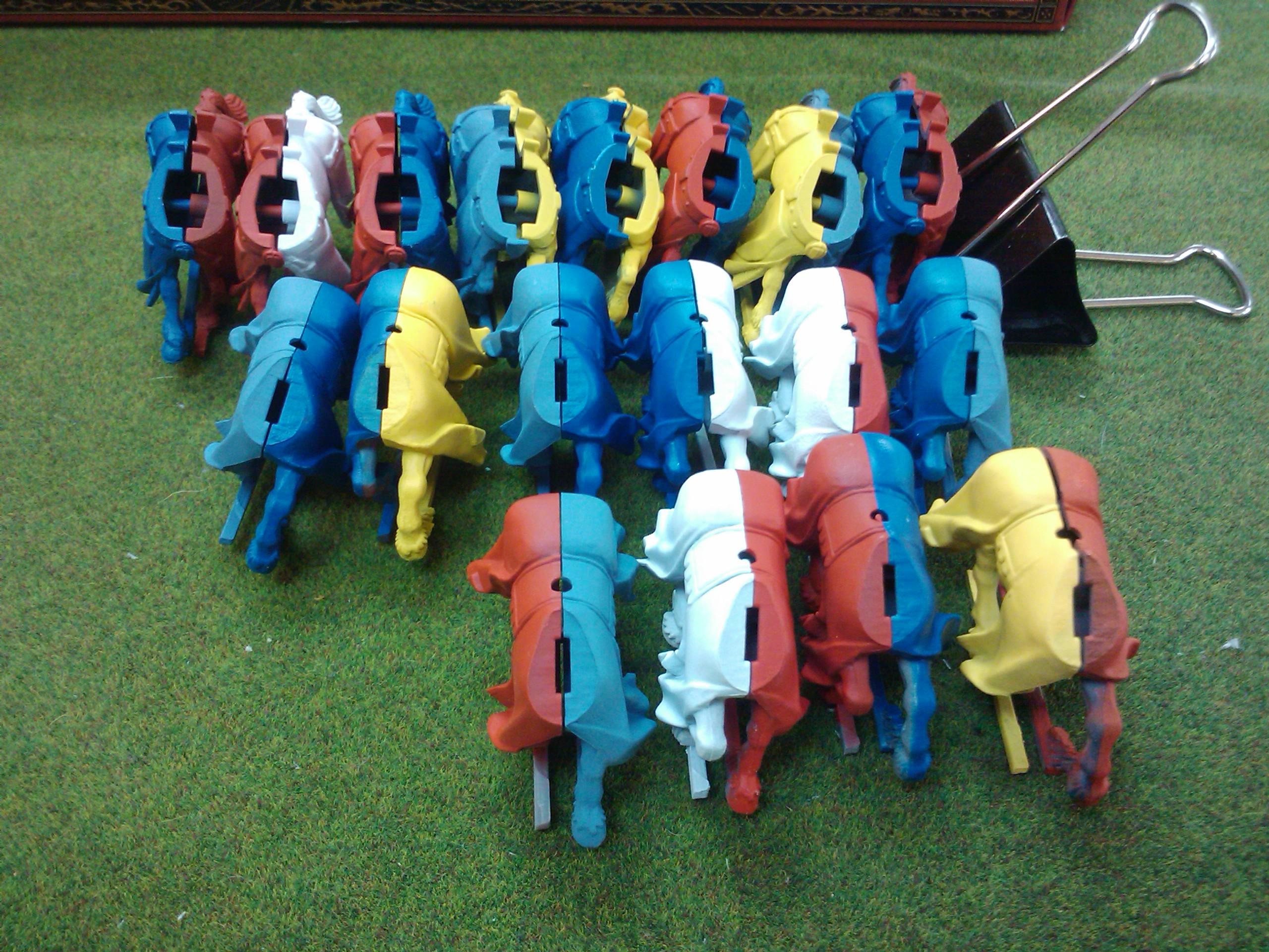 Archers, Bretonnians, Build, Grail, Hobby, Knights, Men At Arms, Painting, Peasant, Pegasus, Warhammer Fantasy, Wf