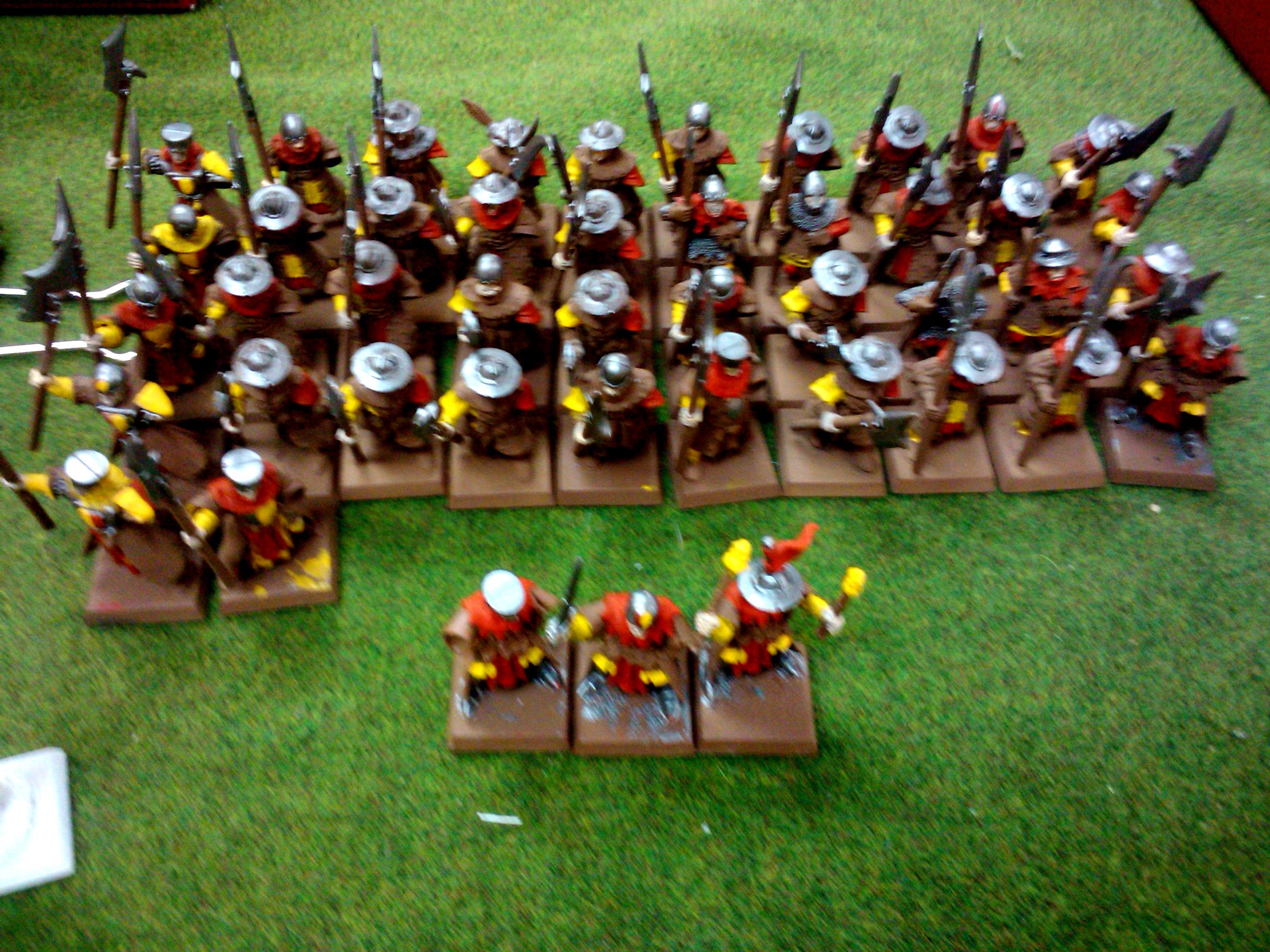 Archers, Bretonnians, Build, Grail, Hobby, Knights, Men At Arms, Painting, Peasant, Pegasus, Warhammer Fantasy, Wf