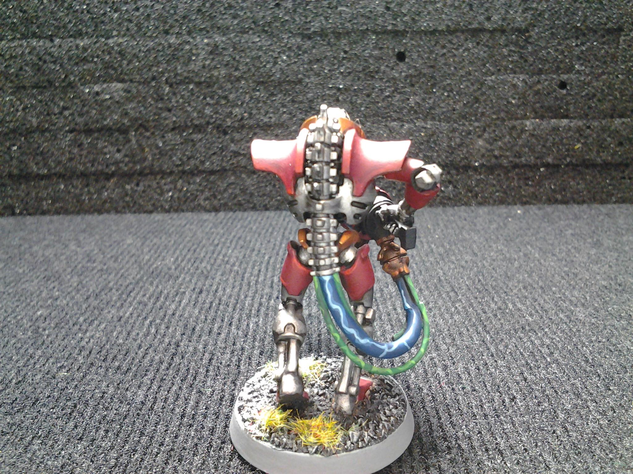 Bone Necron, Gold Necron, Necron Immortal, Red Necron, Tesla Immortal