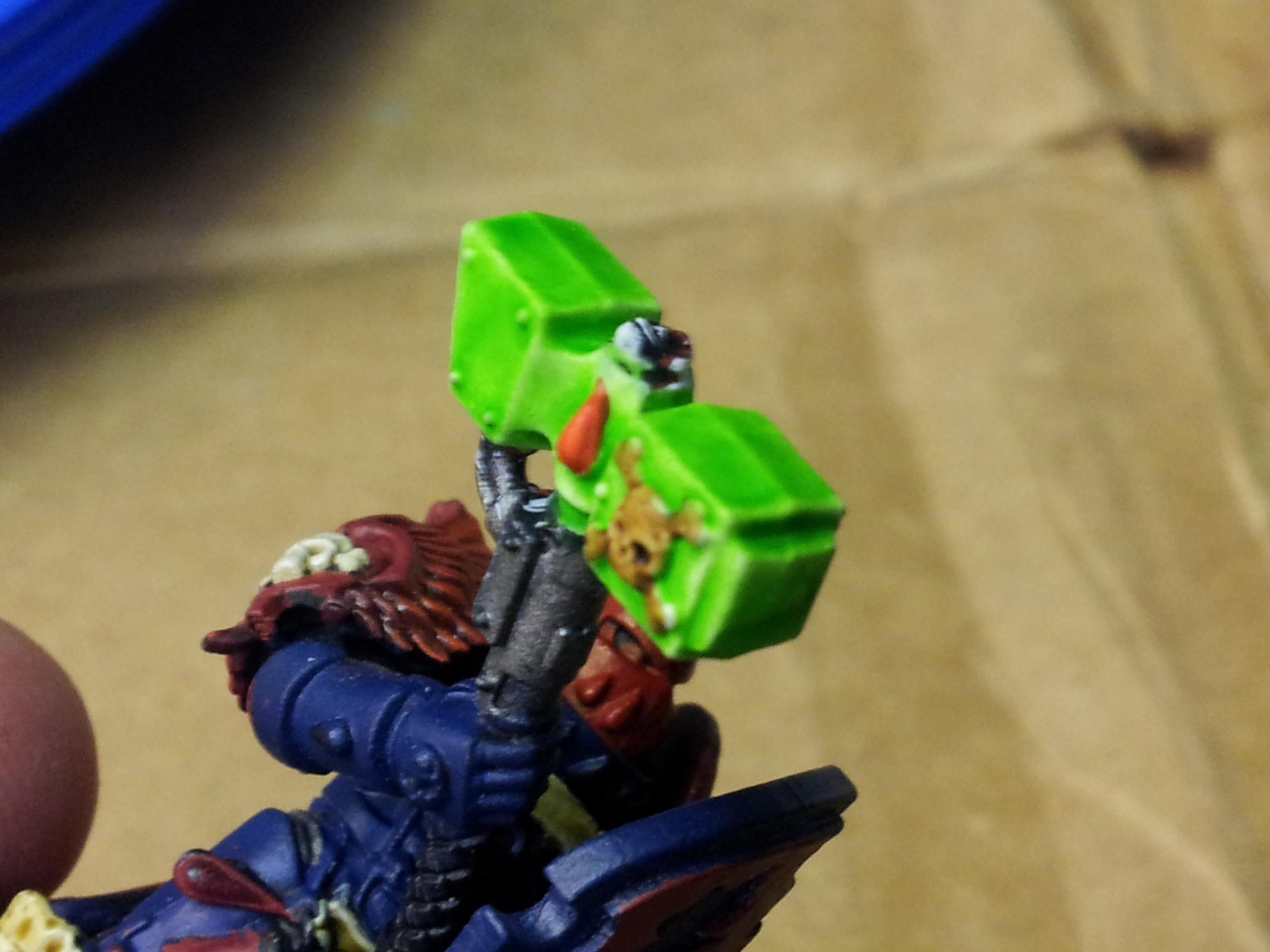 Close Up, Space Marines, Thunderhammer, Warhammer 40,000