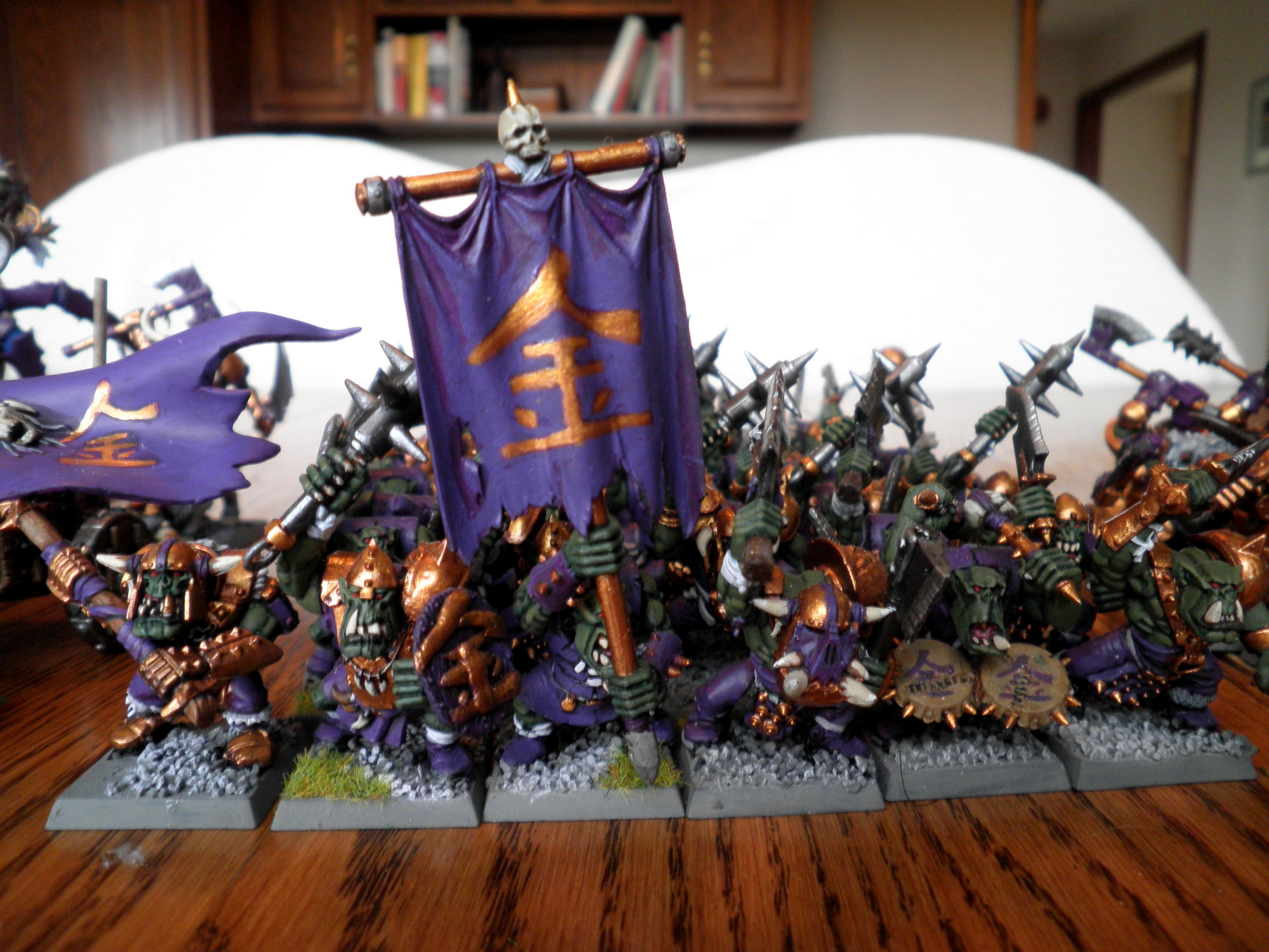 Purple and gold boys