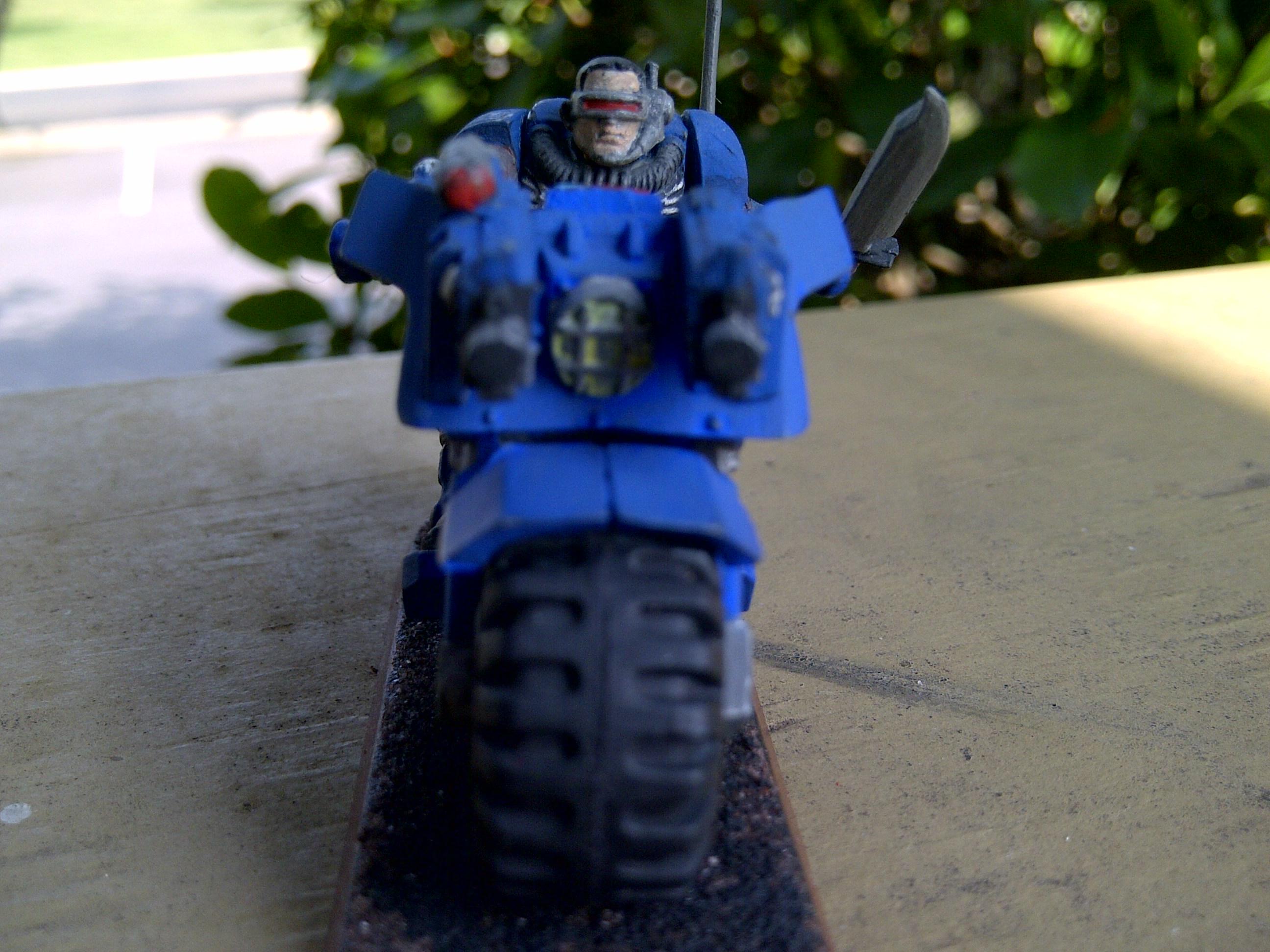 Bike, Scouts, Space Marines, Warhammer 40,000