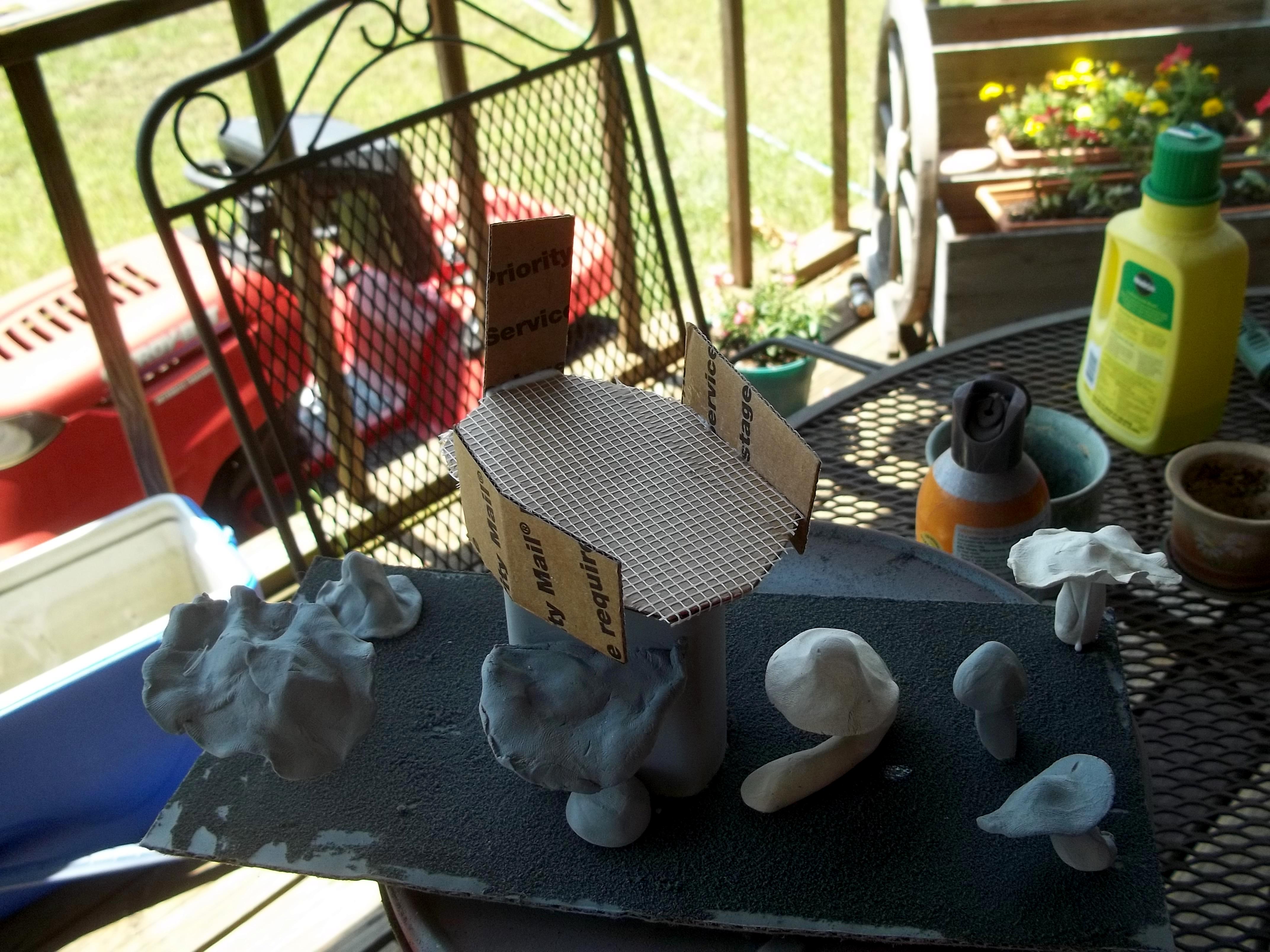 shrooms with platform