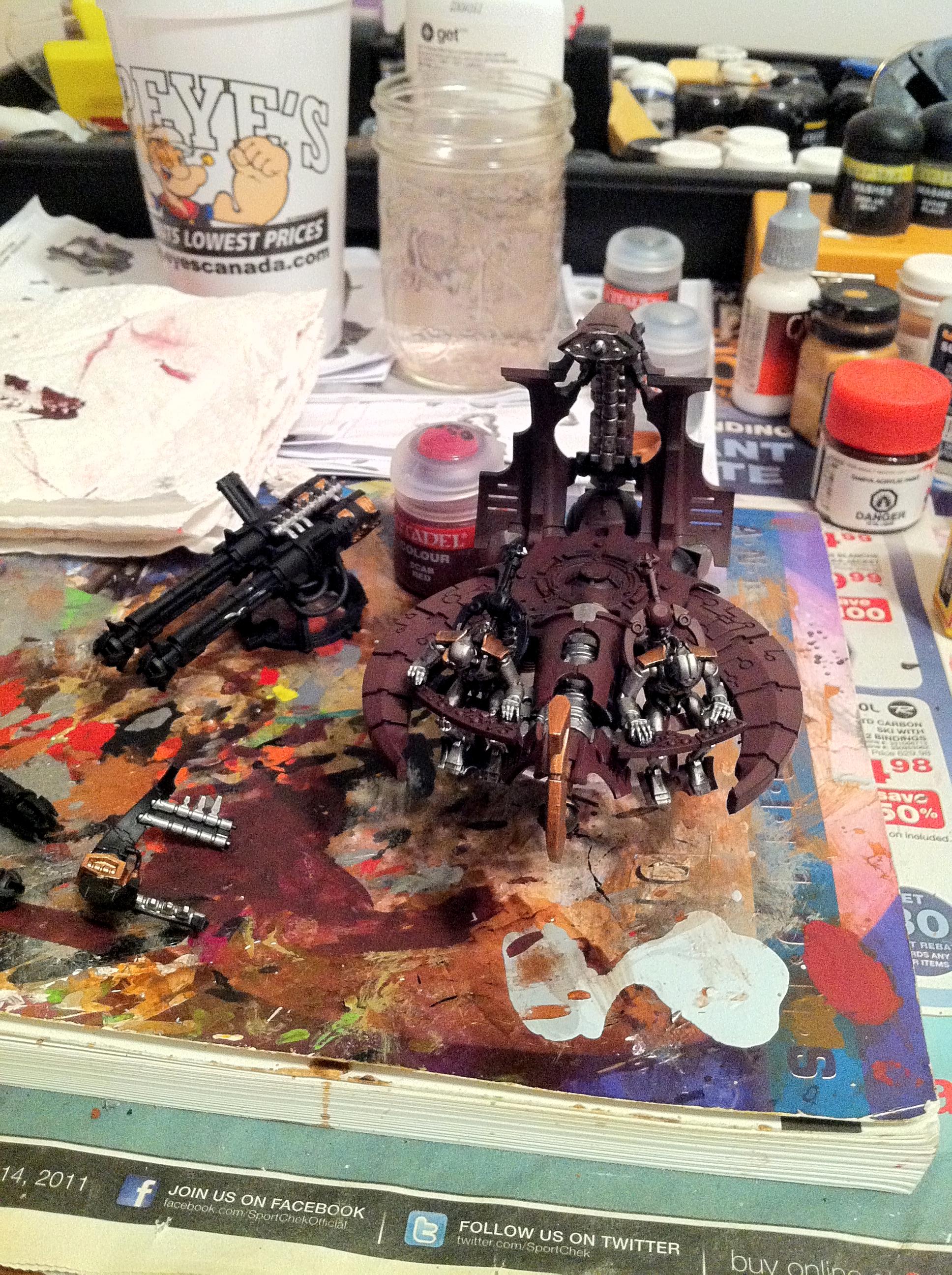 Necron Barge WIP