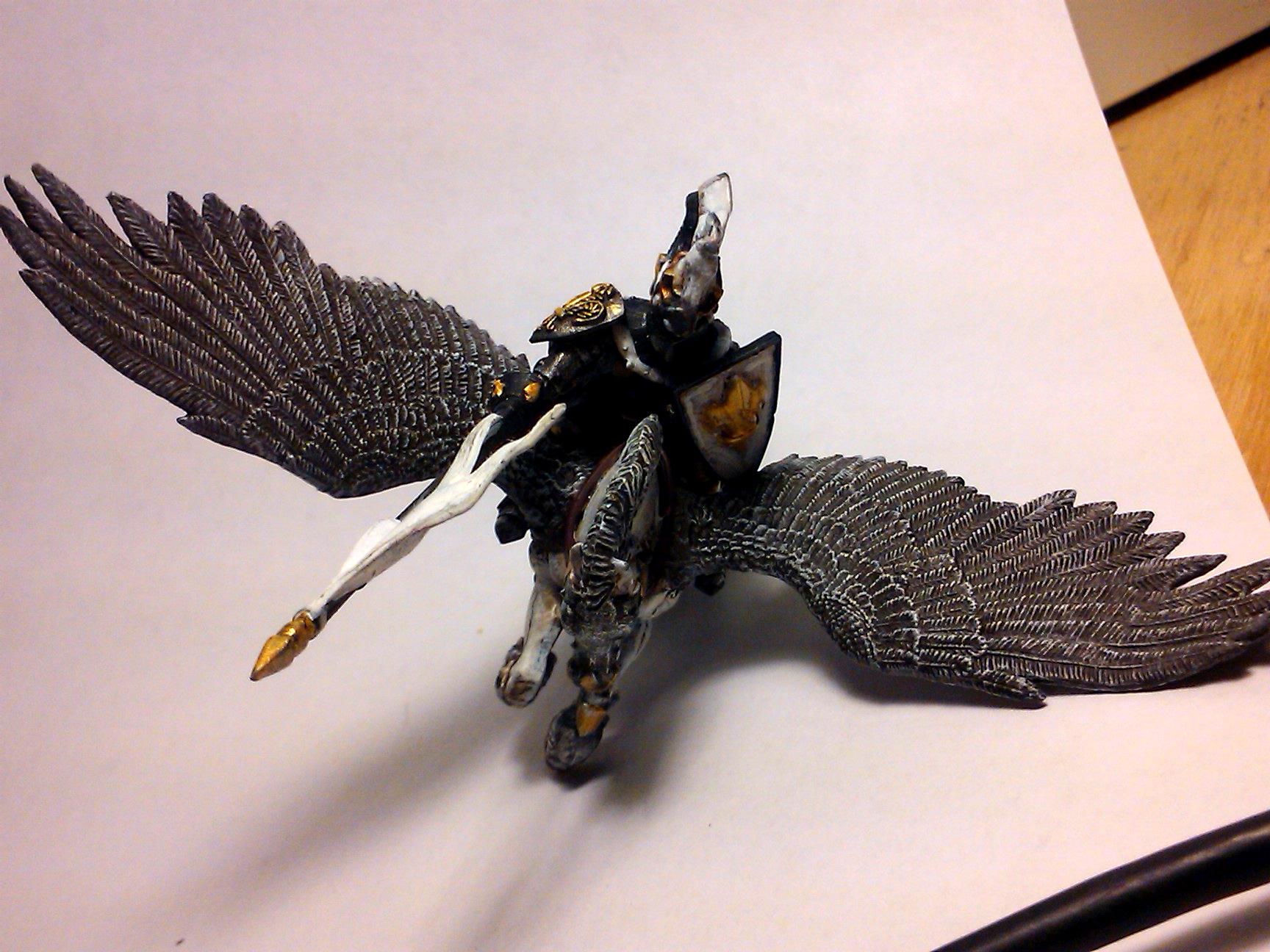 Archers, Bretonnians, Build, Grail, Hobby, Knights, Men At Arms, Painting, Peasant, Pegasus, Warhammer Fantasy, Wf