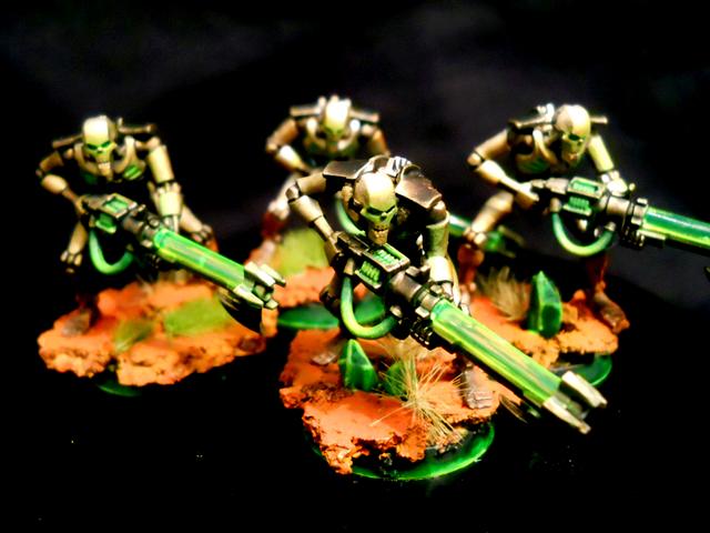 Glow, Necron Warriors, Necrons, Warriors