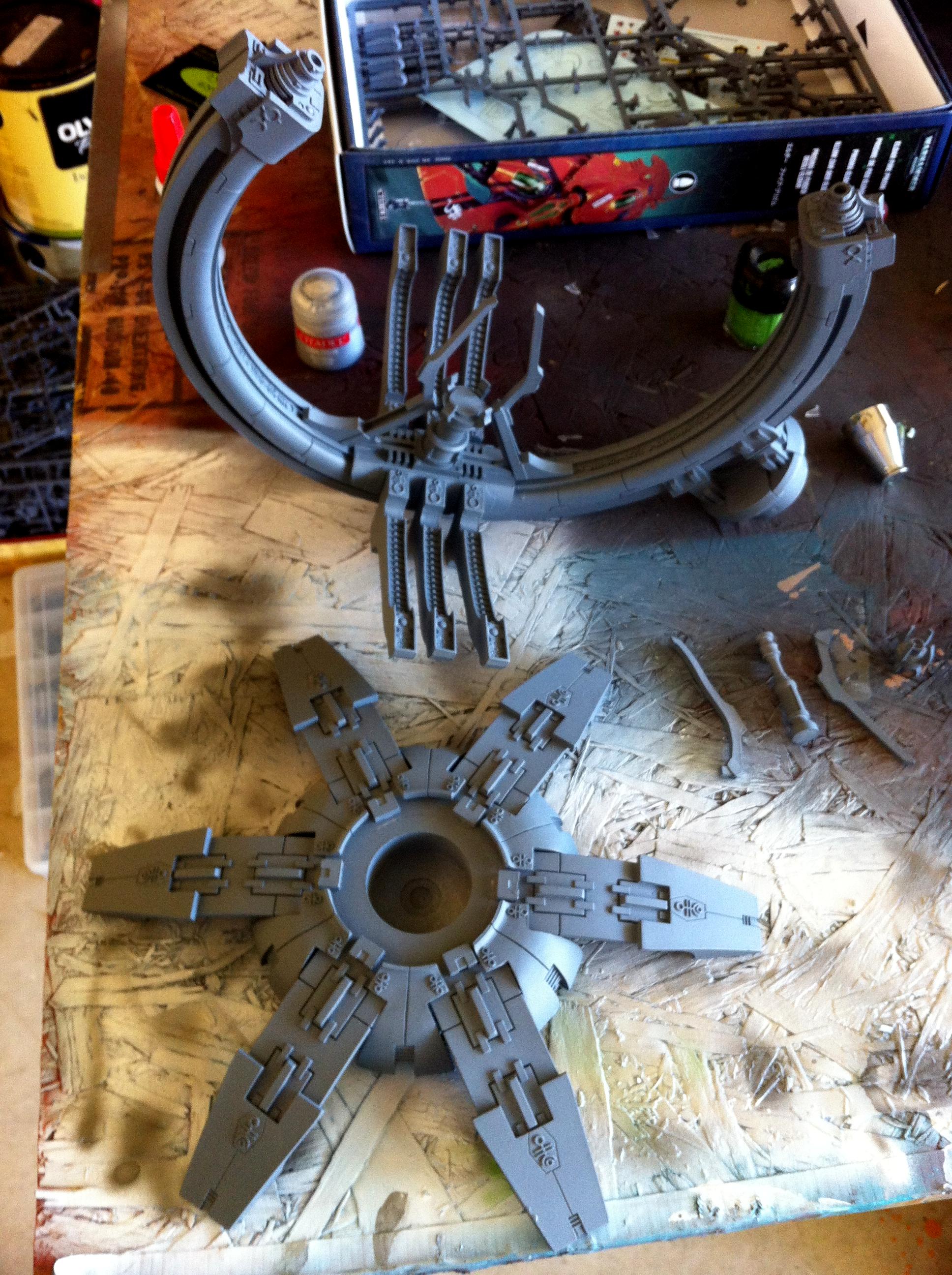 Forge World, Necrons, Pylon, Resin