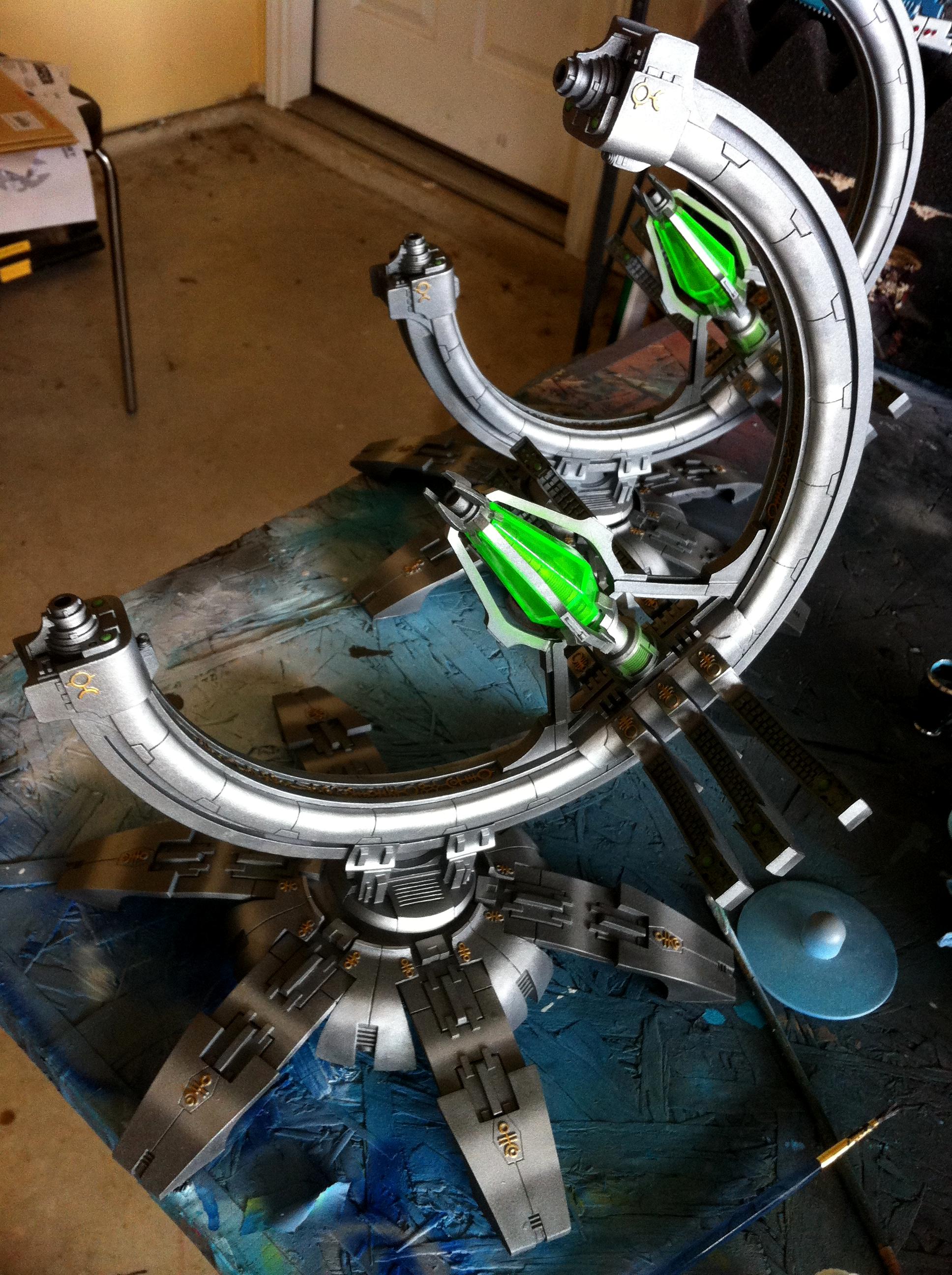 Forge World, Necrons, Pylon, Resin