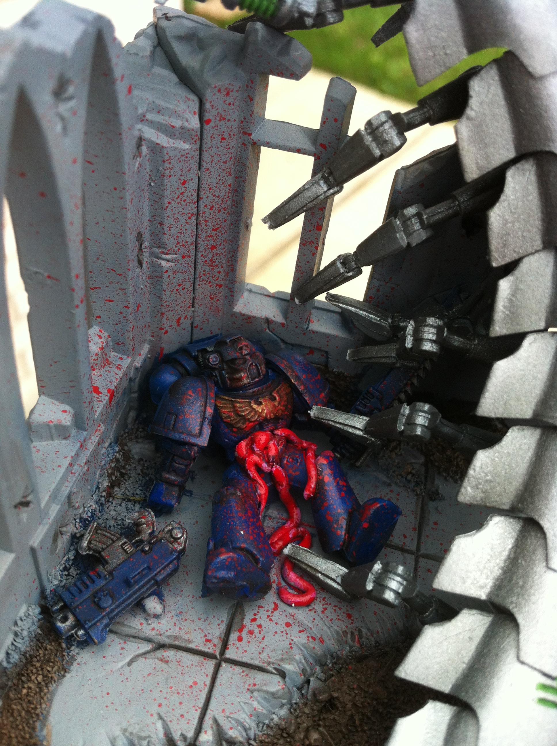 Airbrush, Forge World, Greenstuff, Necrons, Resin, Tomb Stalker