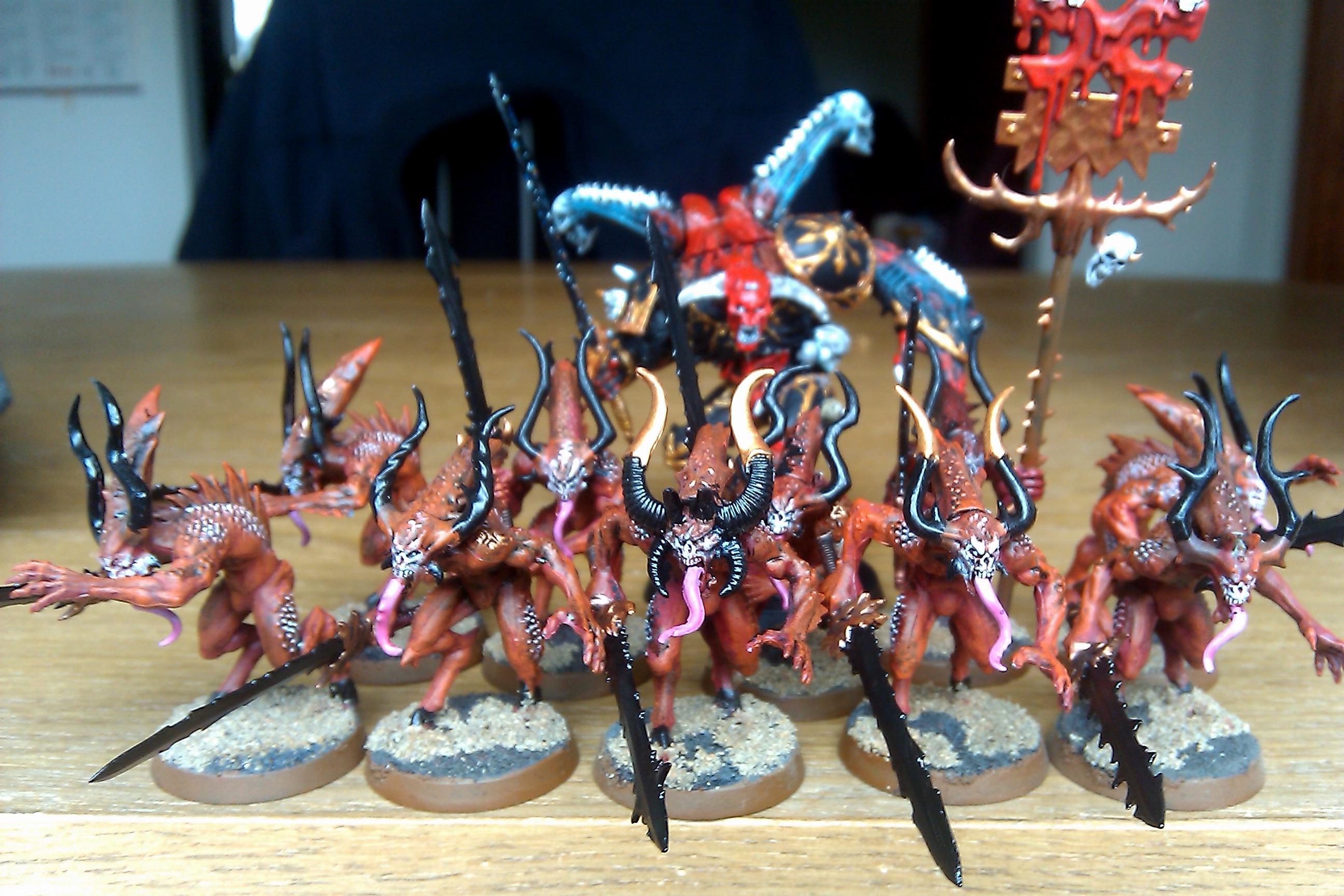 Bloodletters, Chaos Space Marines, Daemons, Summoned, Summoned Daemons
