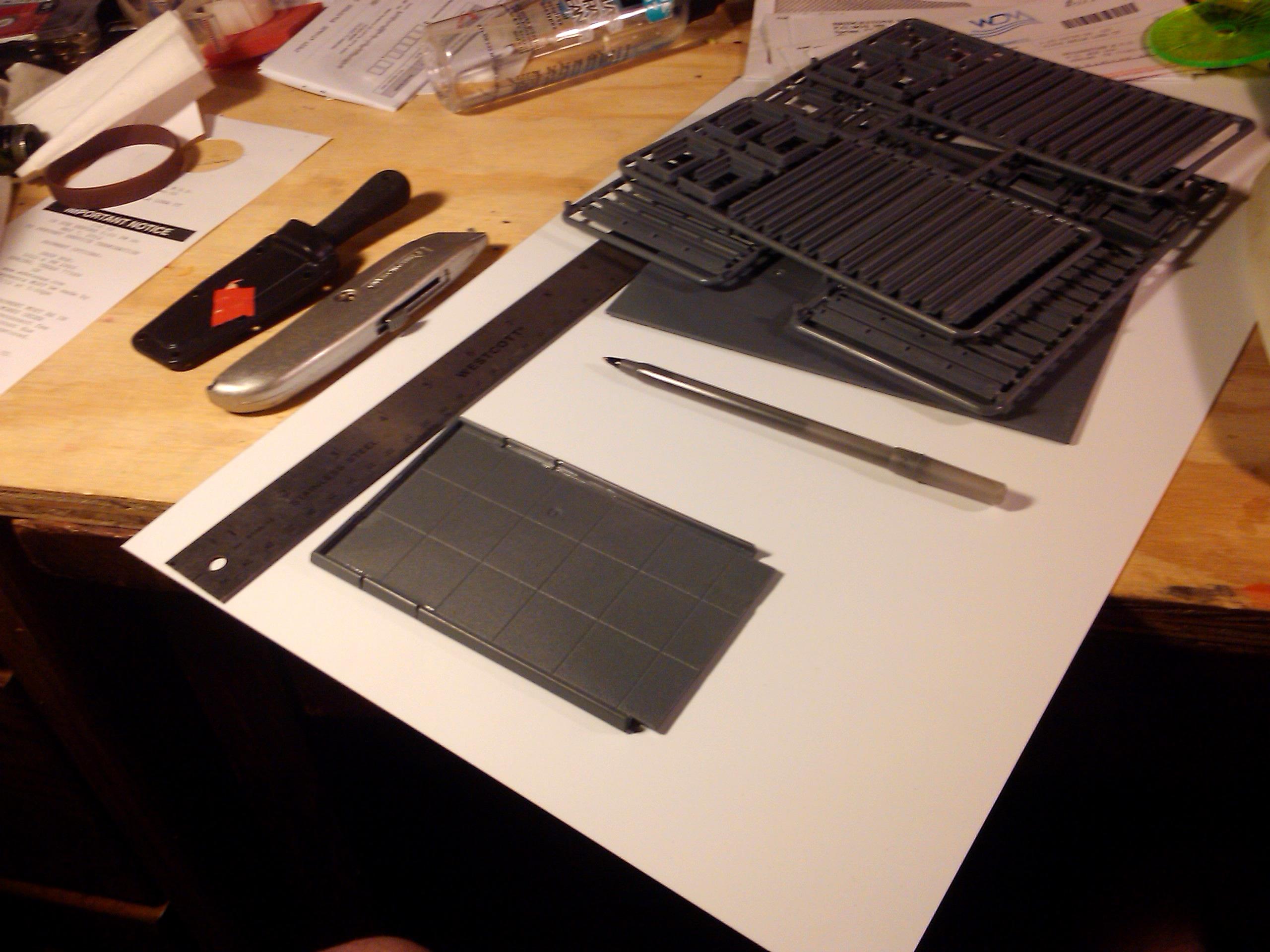 Base, Buildings, Conversion, Hobby, Movement Trays, Plasticard, Set, Terrain