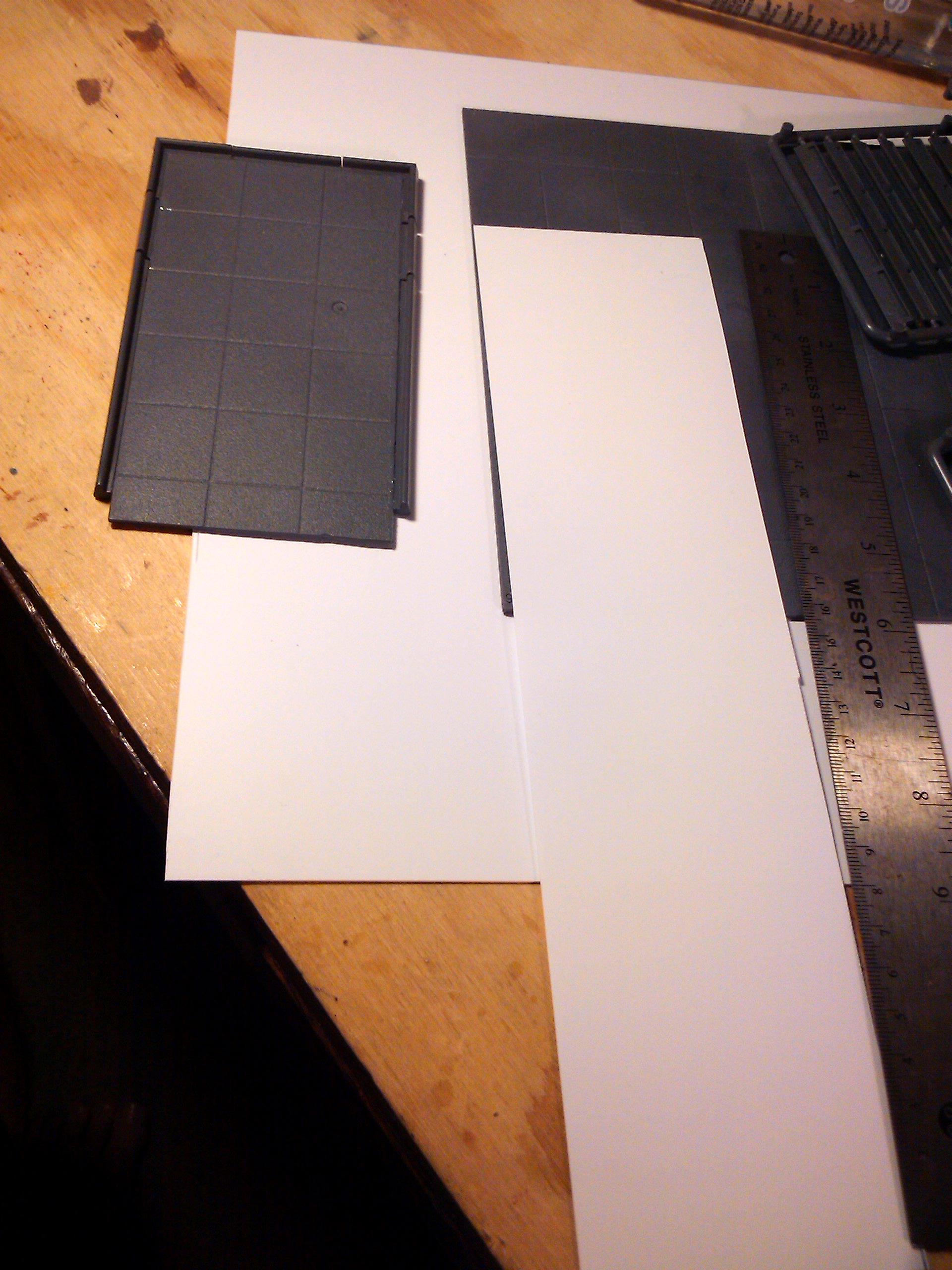 Base, Buildings, Conversion, Hobby, Movement Trays, Plasticard, Set, Terrain