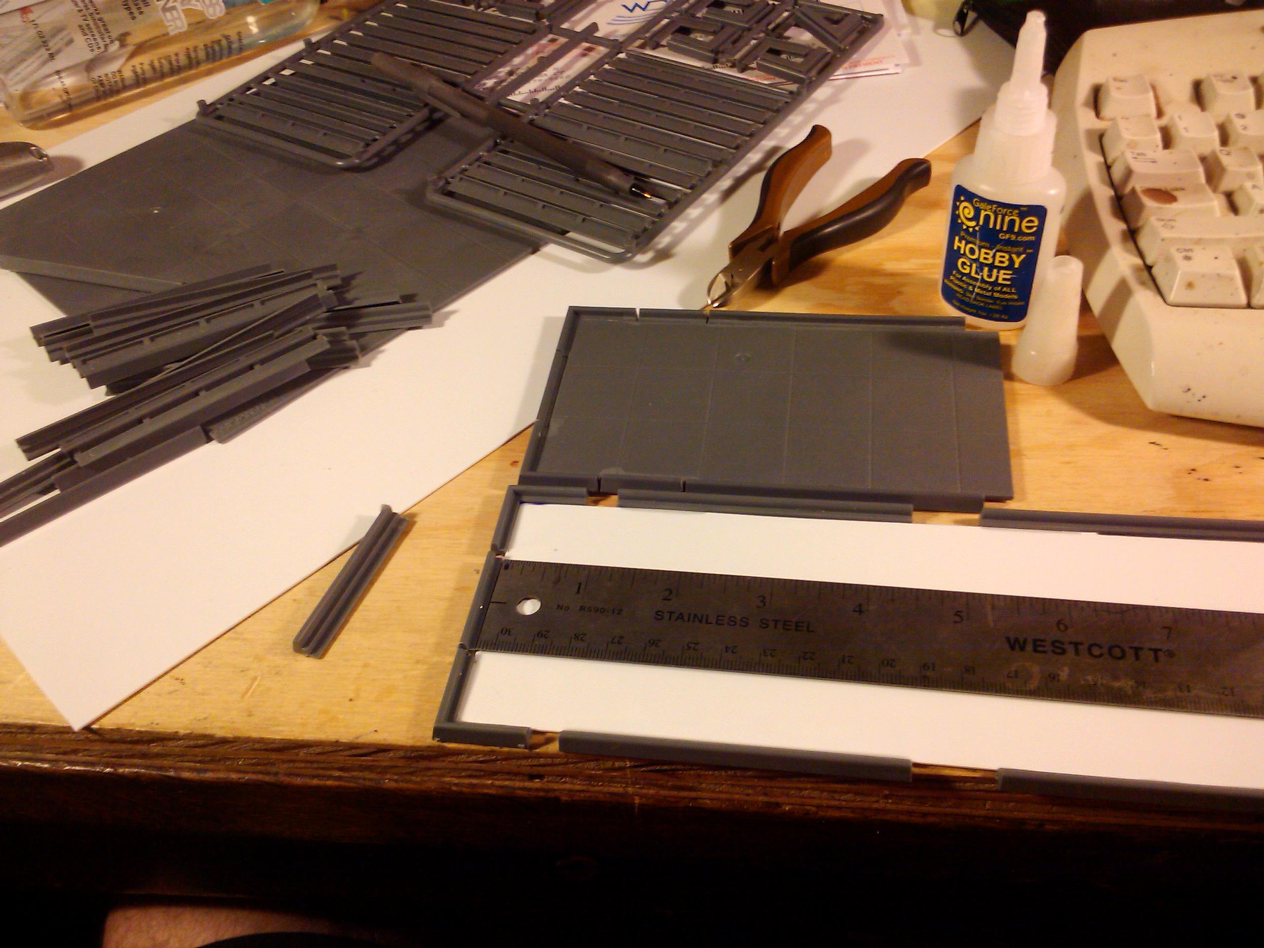 Base, Buildings, Conversion, Hobby, Movement Trays, Plasticard, Set, Terrain