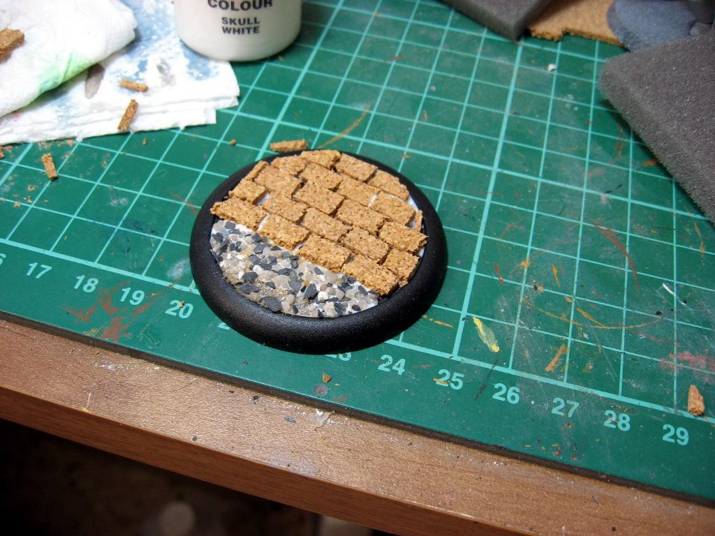 Cobblestone road base