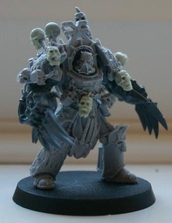 Chaos Space Marines, Khorne, Skull, Terminator Armor