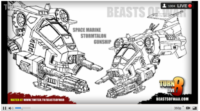 Beasts Of War, Flyer, Space Marines, Strom Talon