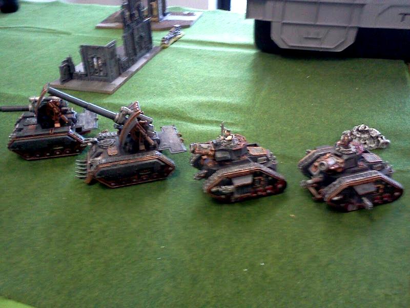 my painted tanks