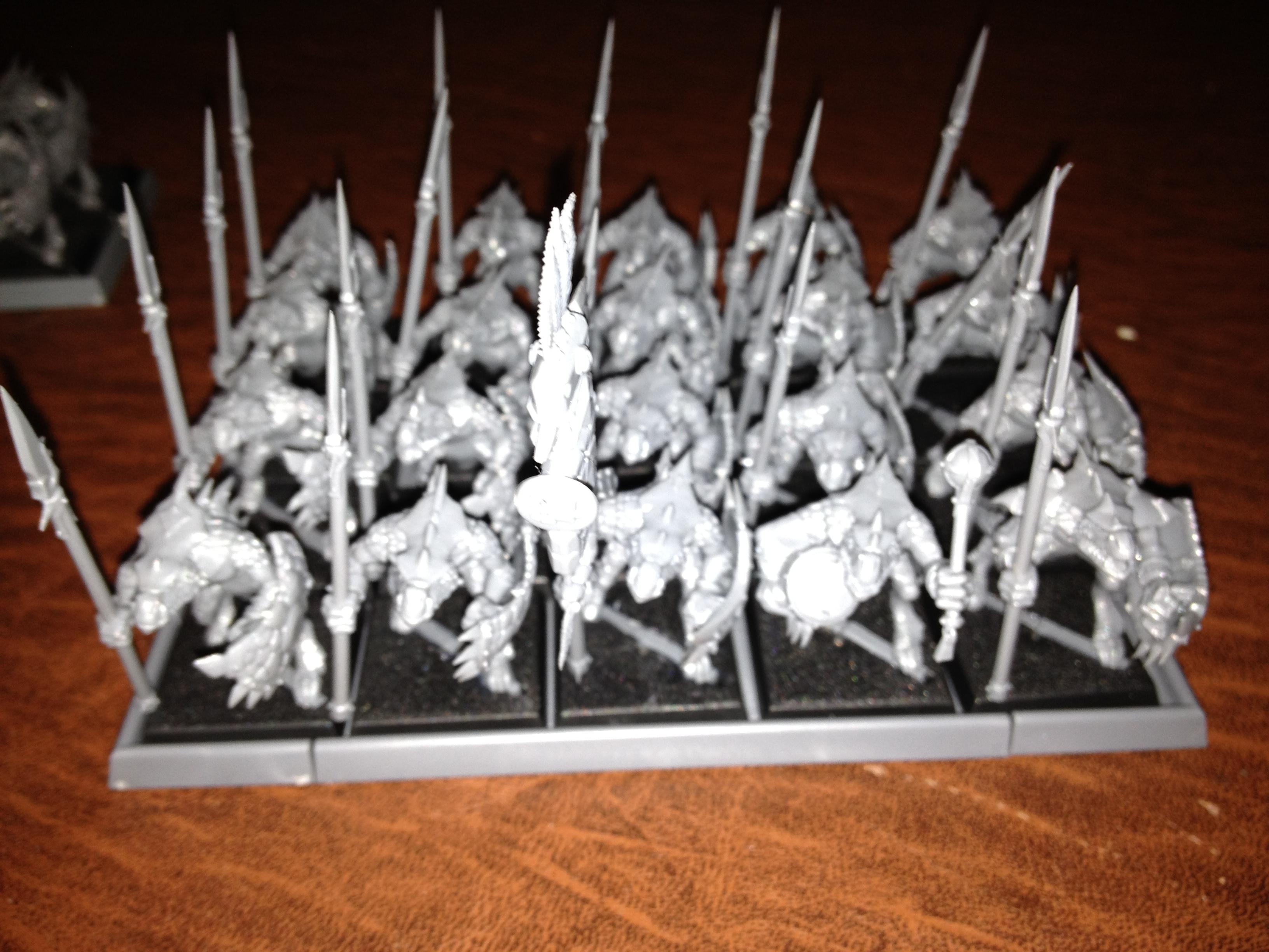20 man Saurus block (SPEEEEEAARSS)