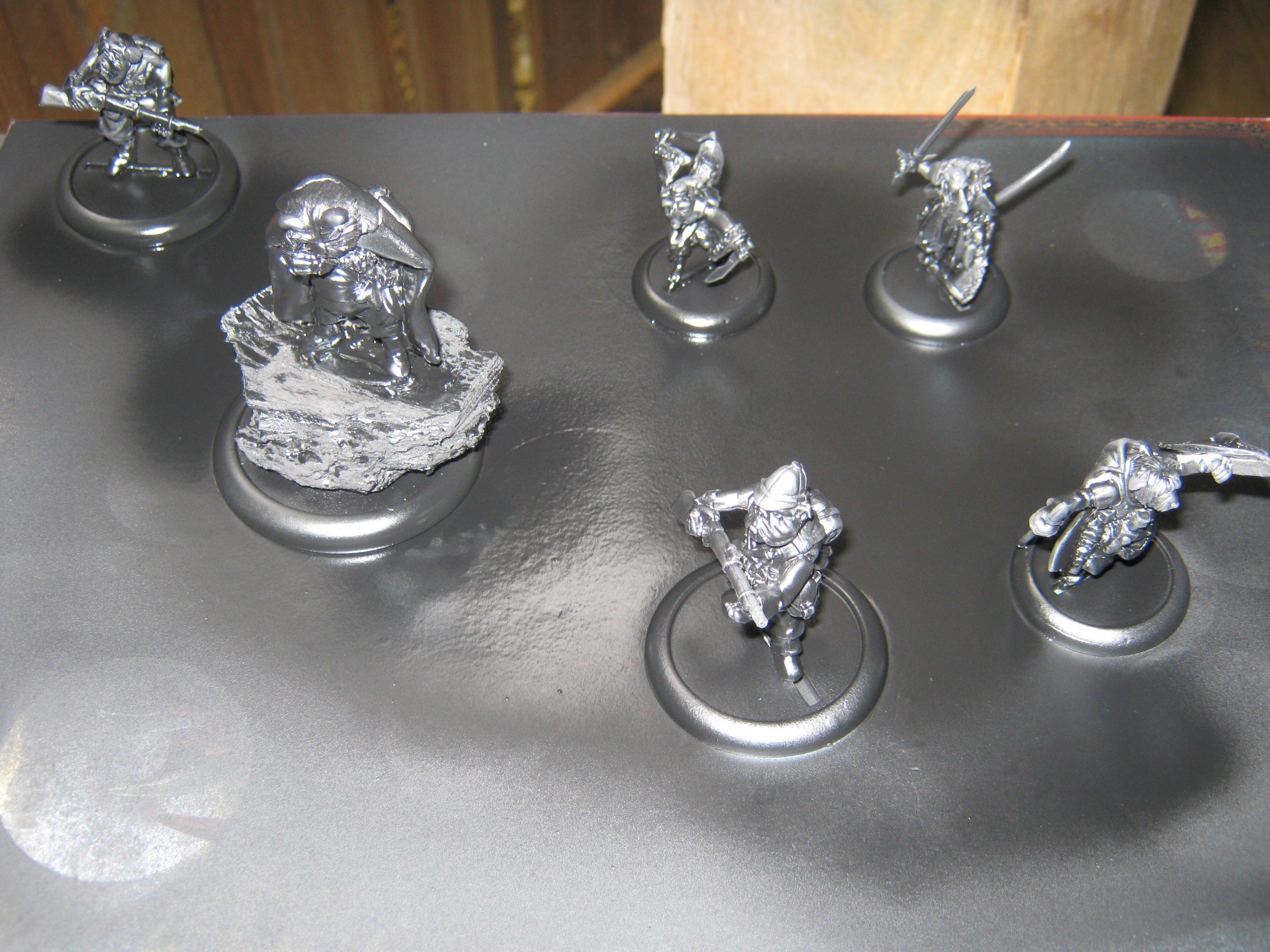 Work In Progress, Axony starter and a couple more guys