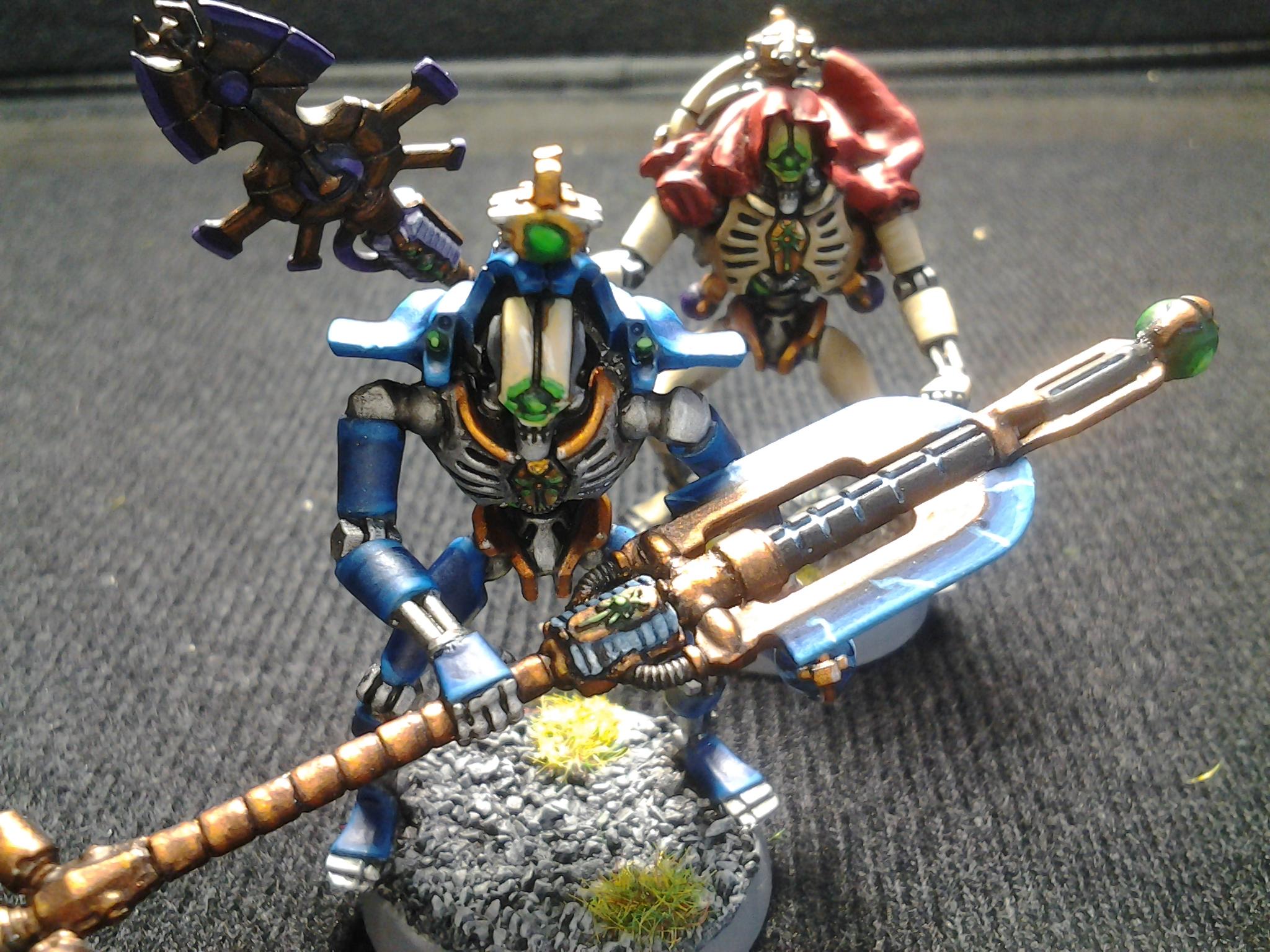 Blue Necron, Bone Necron, Chronometron, Cryptek, Cryptek Conversion, Harbinger Of Despair, Harbinger Of Eternity, Veil Of Tears