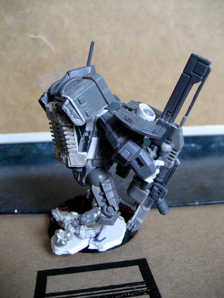 Commander, Conversion, Kitbash, Tau, Warhammer 40,000, Work In Progress