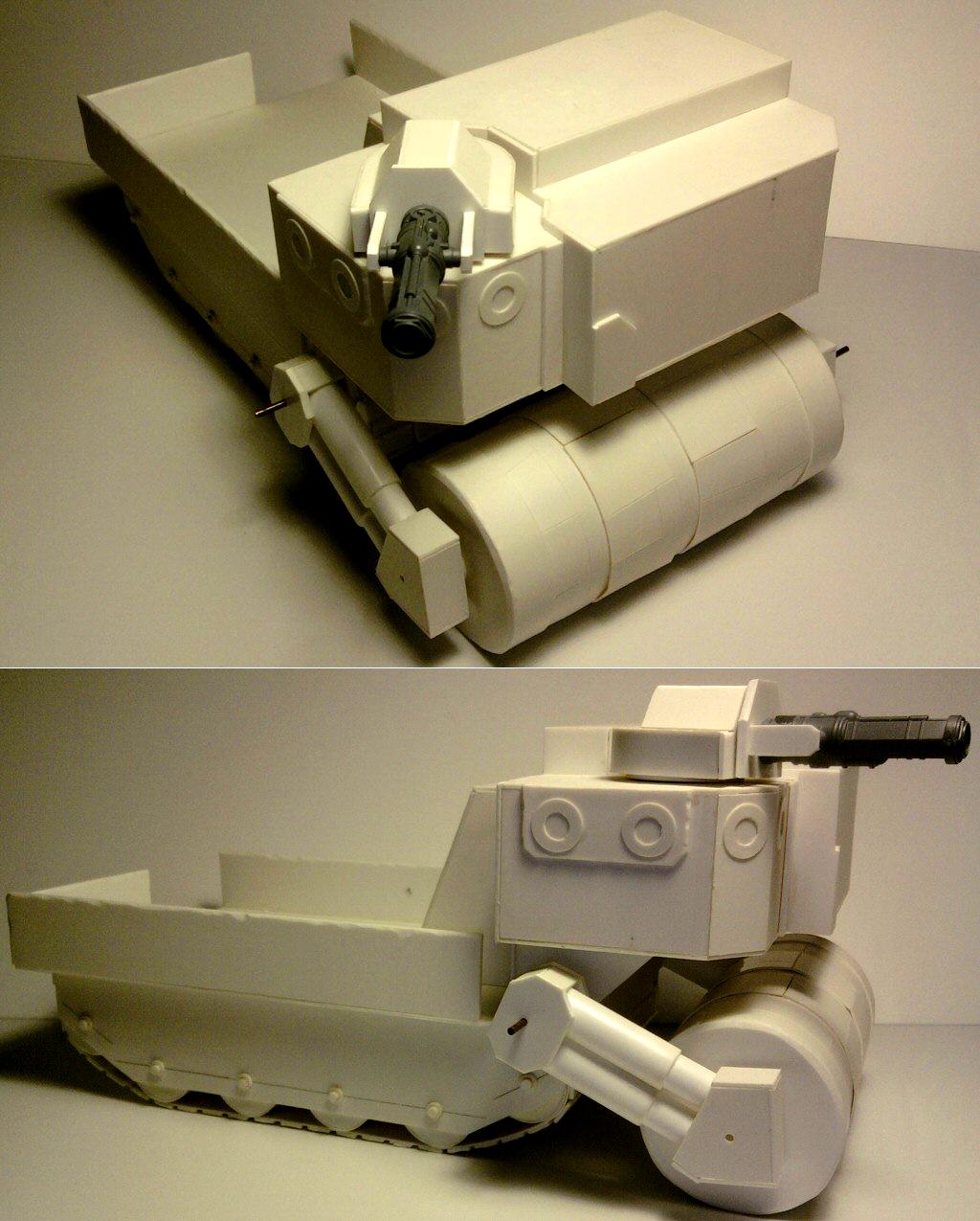 Battlewagon, Conversion, Orks, Plasticard, Scratch Build, Warhammer 40,000