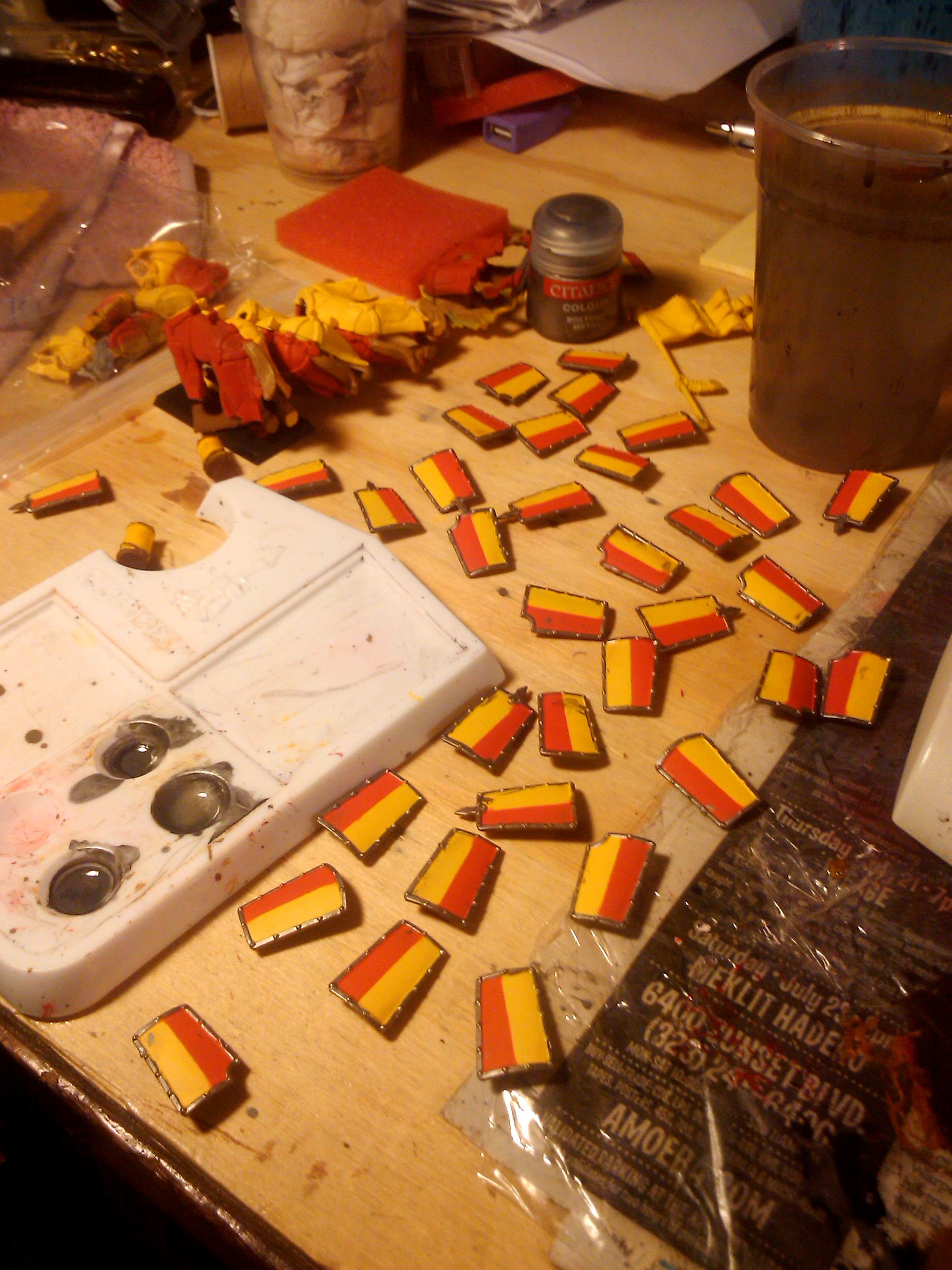 Archers, Bretonnians, Build, Grail, Hobby, Knights, Men At Arms, Painting, Peasant, Pegasus, Warhammer Fantasy, Wf