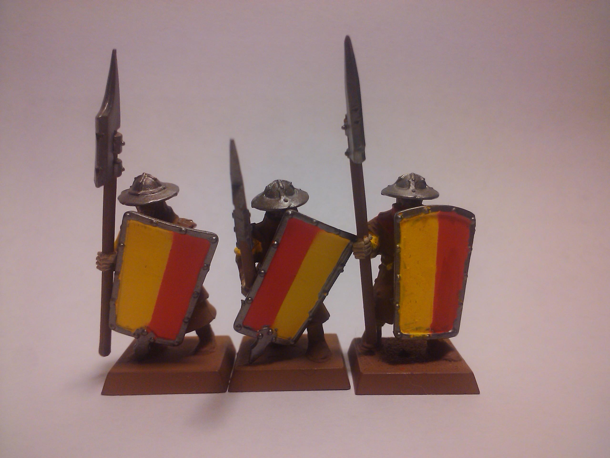 Archers, Bretonnians, Build, Grail, Hobby, Knights, Men At Arms, Painting, Peasant, Pegasus, Warhammer Fantasy, Wf