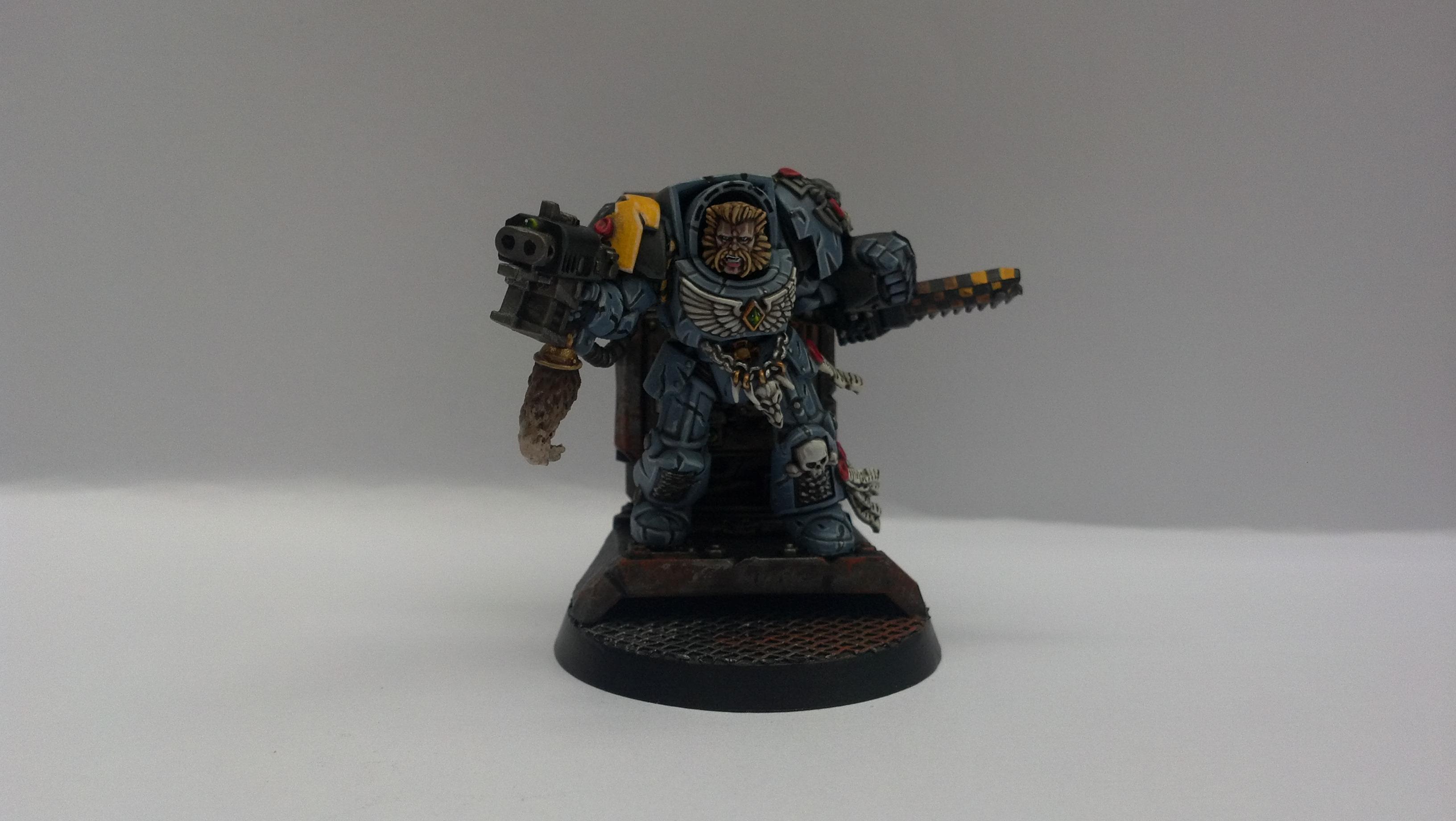 Space Wolf Lord Terminator Armour Conversion 