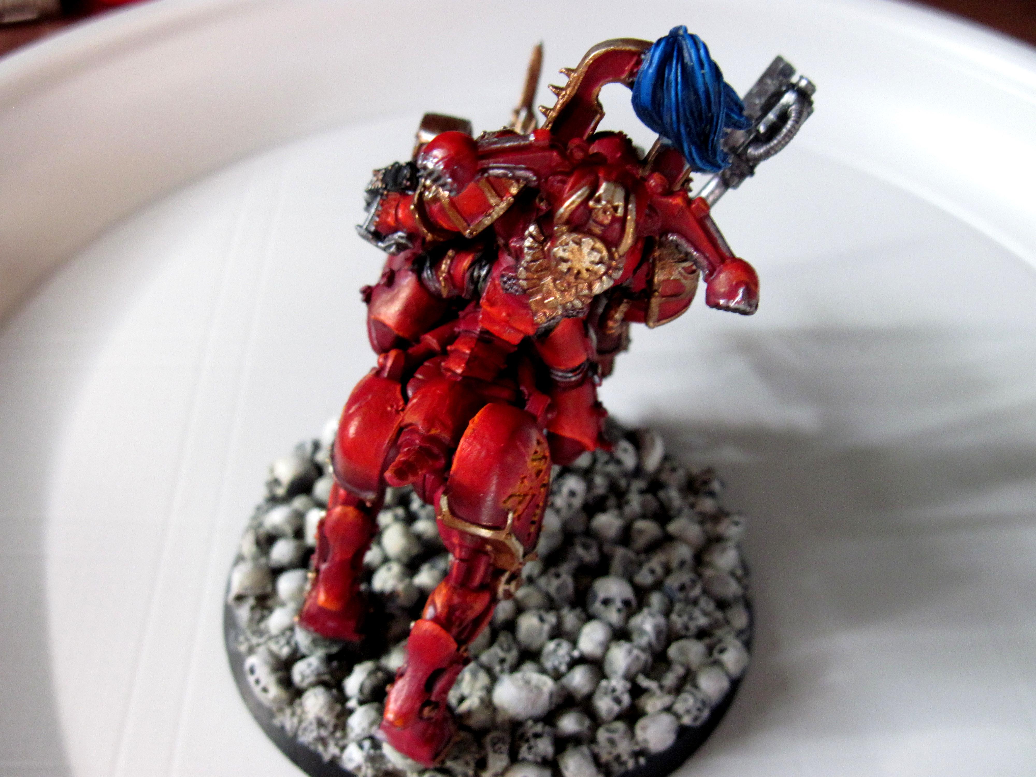 Berserkers, Chaos, Daemons, Herald, Juggernaut, Khorne, Skull