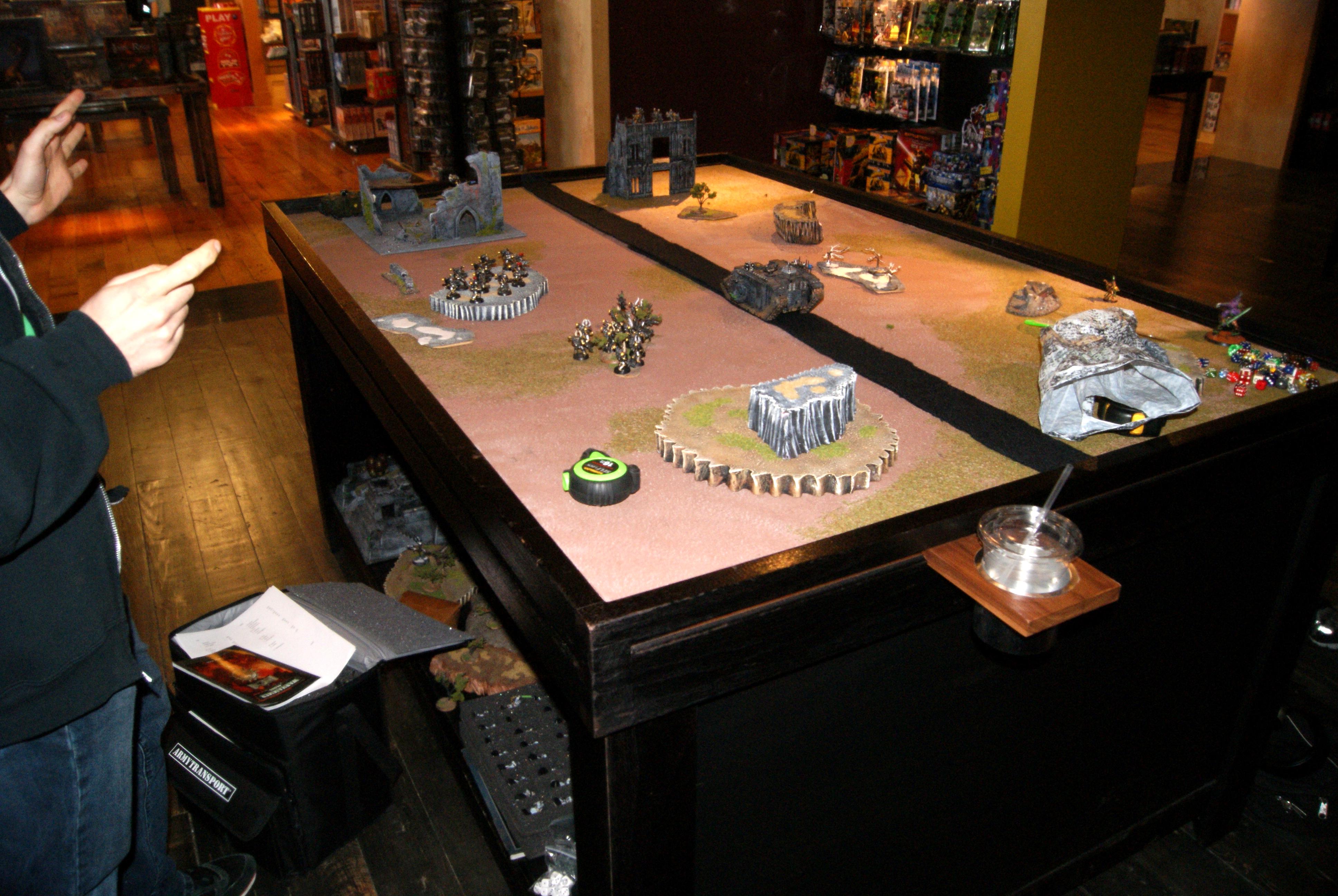 Game 2 set up