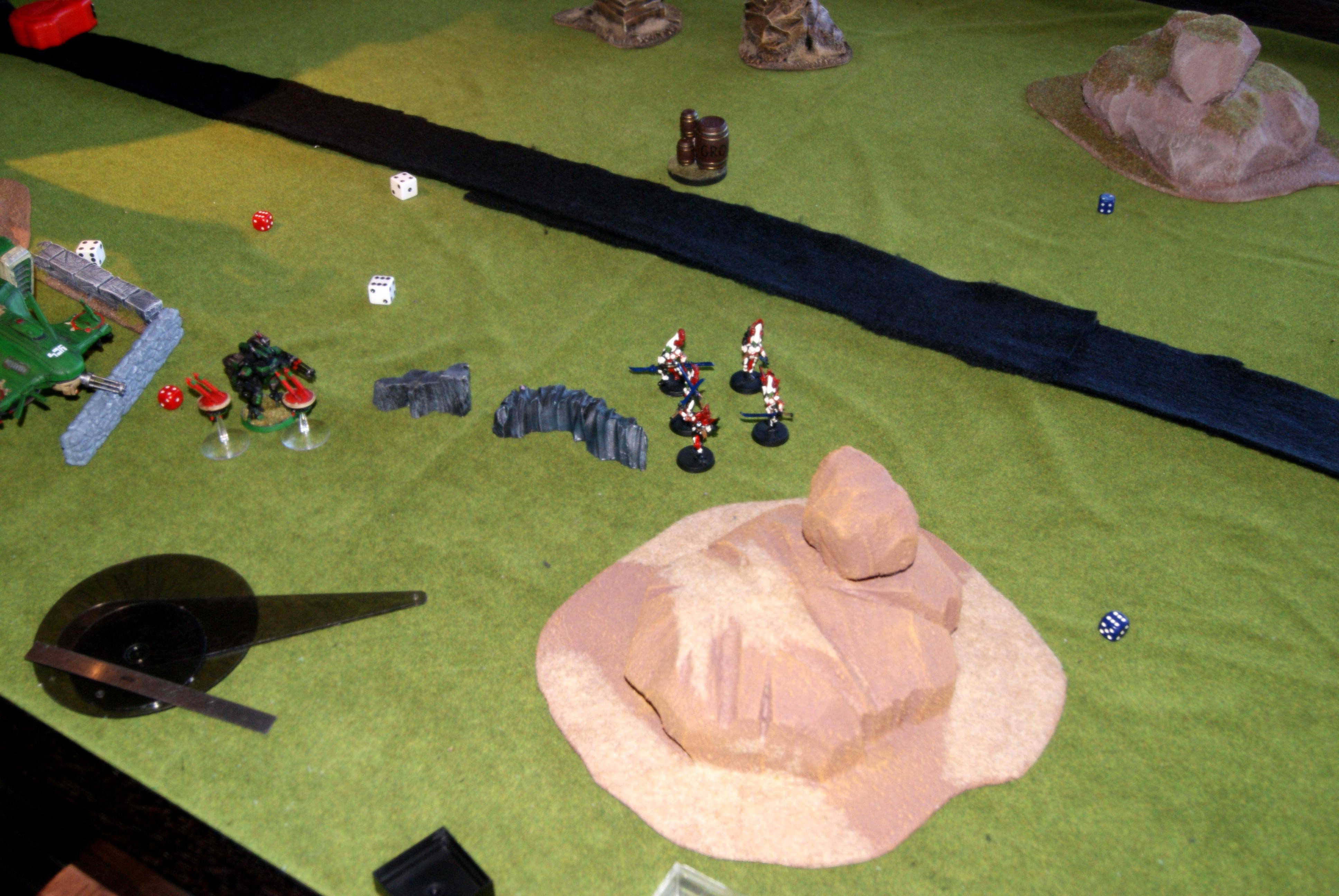 Banshees spotted by the Tau commander