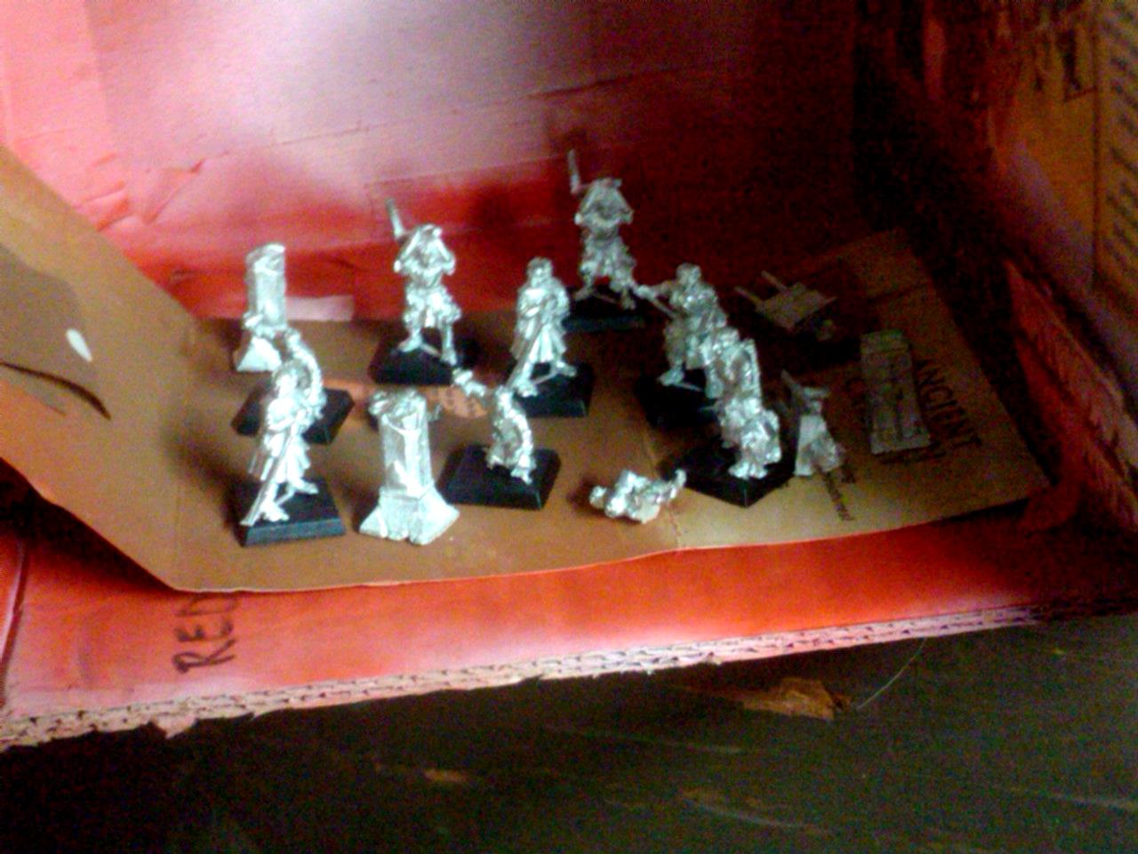 Archers, Bretonnians, Build, Grail, Hobby, Knights, Men At Arms, Painting, Peasant, Pegasus, Warhammer Fantasy, Wf