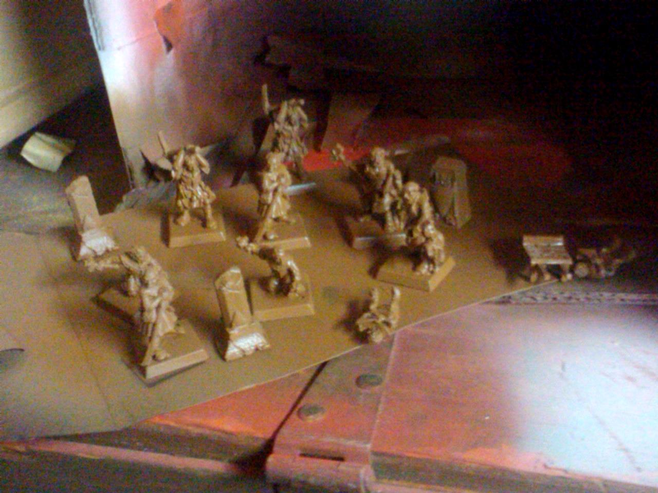 Archers, Bretonnians, Build, Grail, Hobby, Knights, Men At Arms, Painting, Peasant, Pegasus, Warhammer Fantasy, Wf