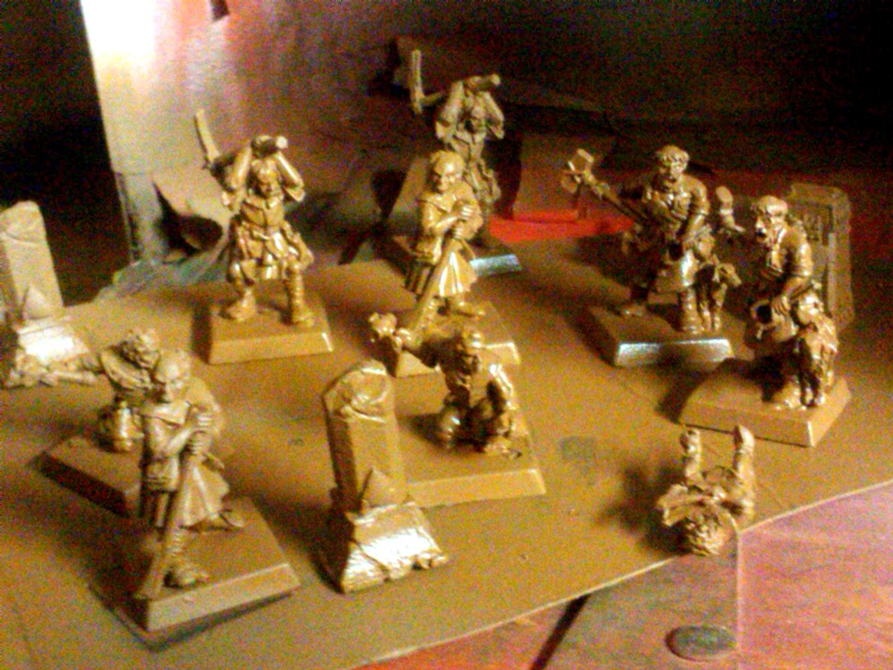 Archers, Bretonnians, Build, Grail, Hobby, Knights, Men At Arms, Painting, Peasant, Pegasus, Warhammer Fantasy, Wf