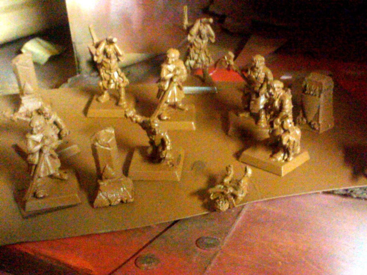 Archers, Bretonnians, Build, Grail, Hobby, Knights, Men At Arms, Painting, Peasant, Pegasus, Warhammer Fantasy, Wf