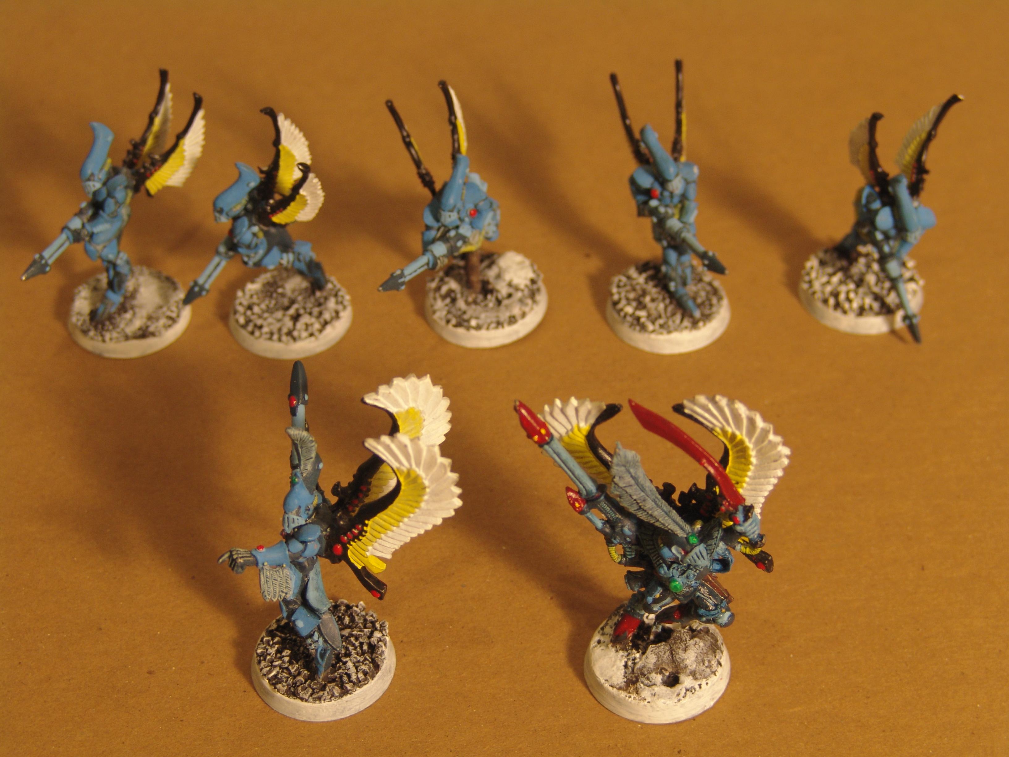 Baharroth, Eldar, Iceworld Terrain, Snow, Swooping Hawks, Ulthwe