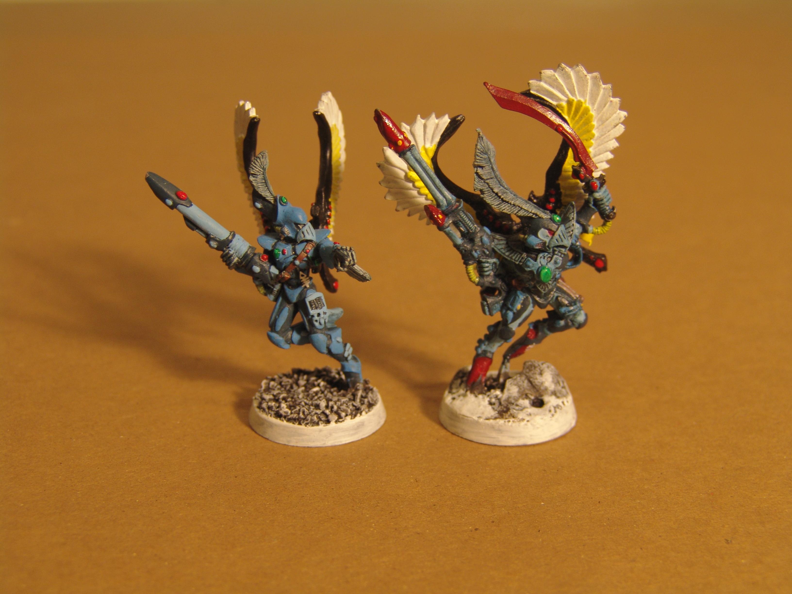 Baharroth, Eldar, Iceworld Terrain, Snow, Swooping Hawks, Ulthwe