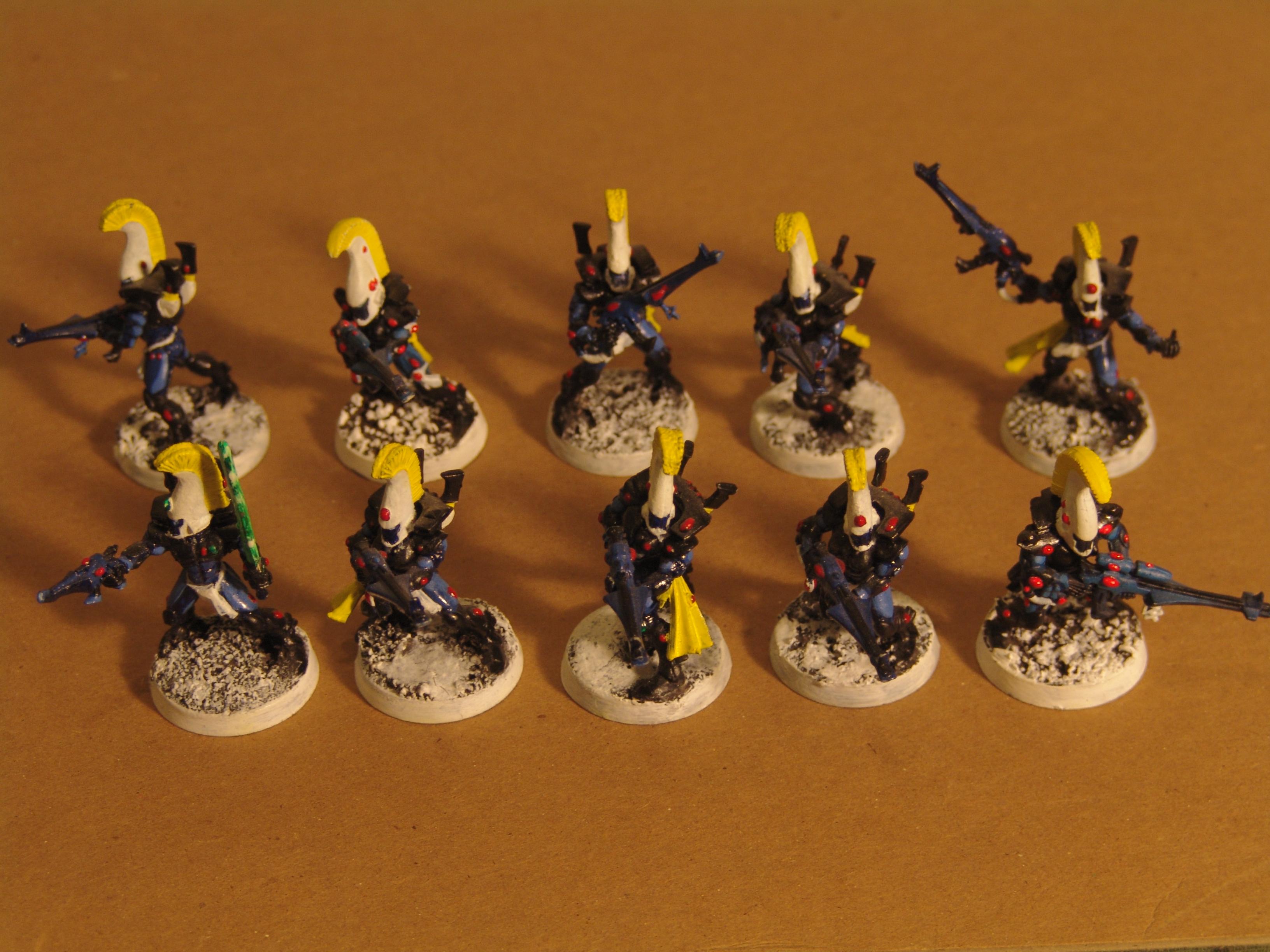 Dire Avengers, Eldar, Iceworld, Out Of Production, Snow, Ulthwe